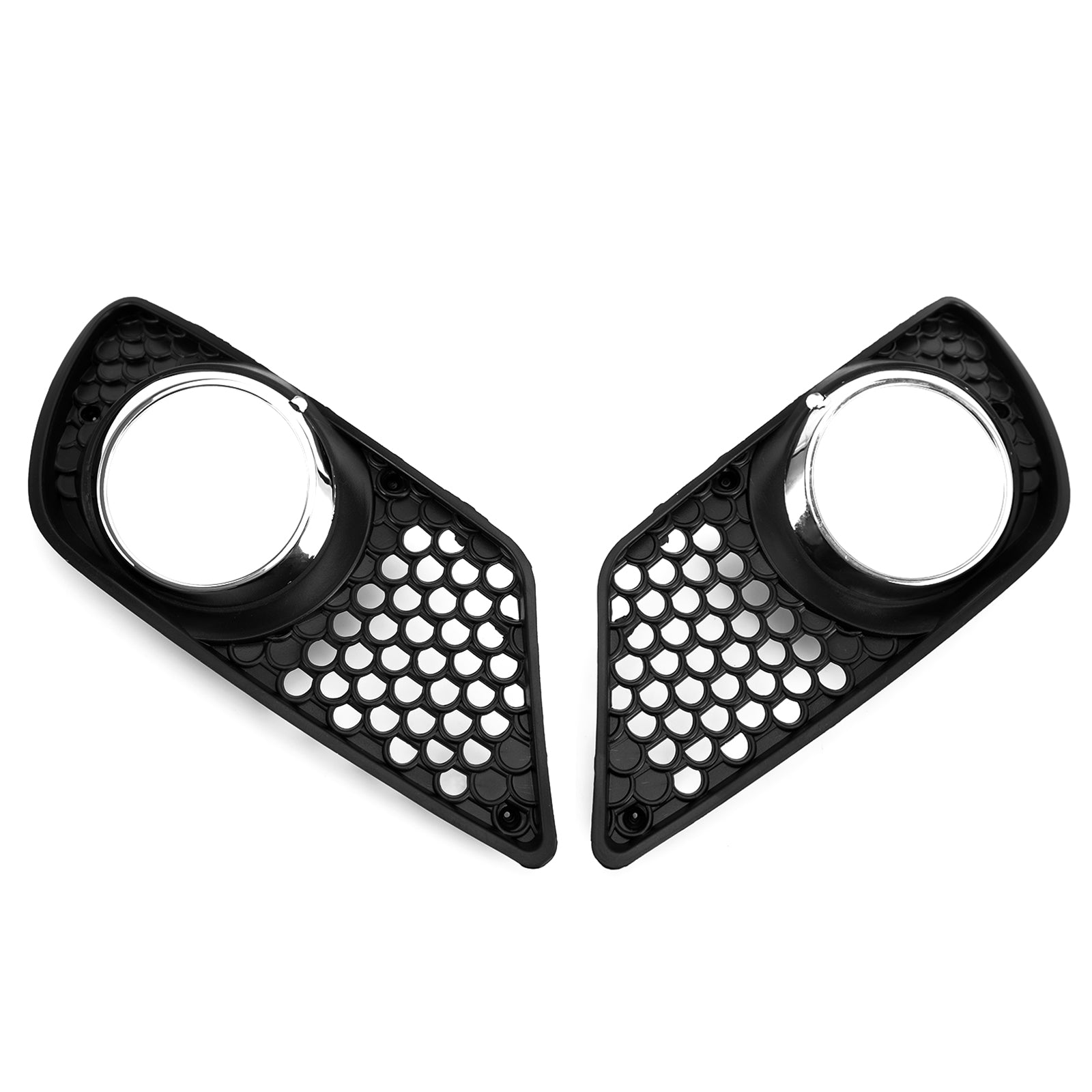 2008-2010 Mercedes Benz C-Class W204 Pair Front Bumper Fog Light Grill Set Generic