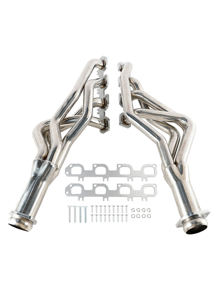 Long Tube Stainless Header Manifold Exhaust Fit Dodge Ram 1500 5.7L 2009-18
