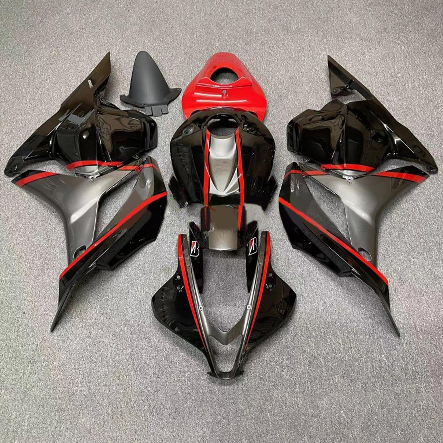 2007-2008 Honda CBR600RR F5 Fairing Kit Bodywork Plastic ABS