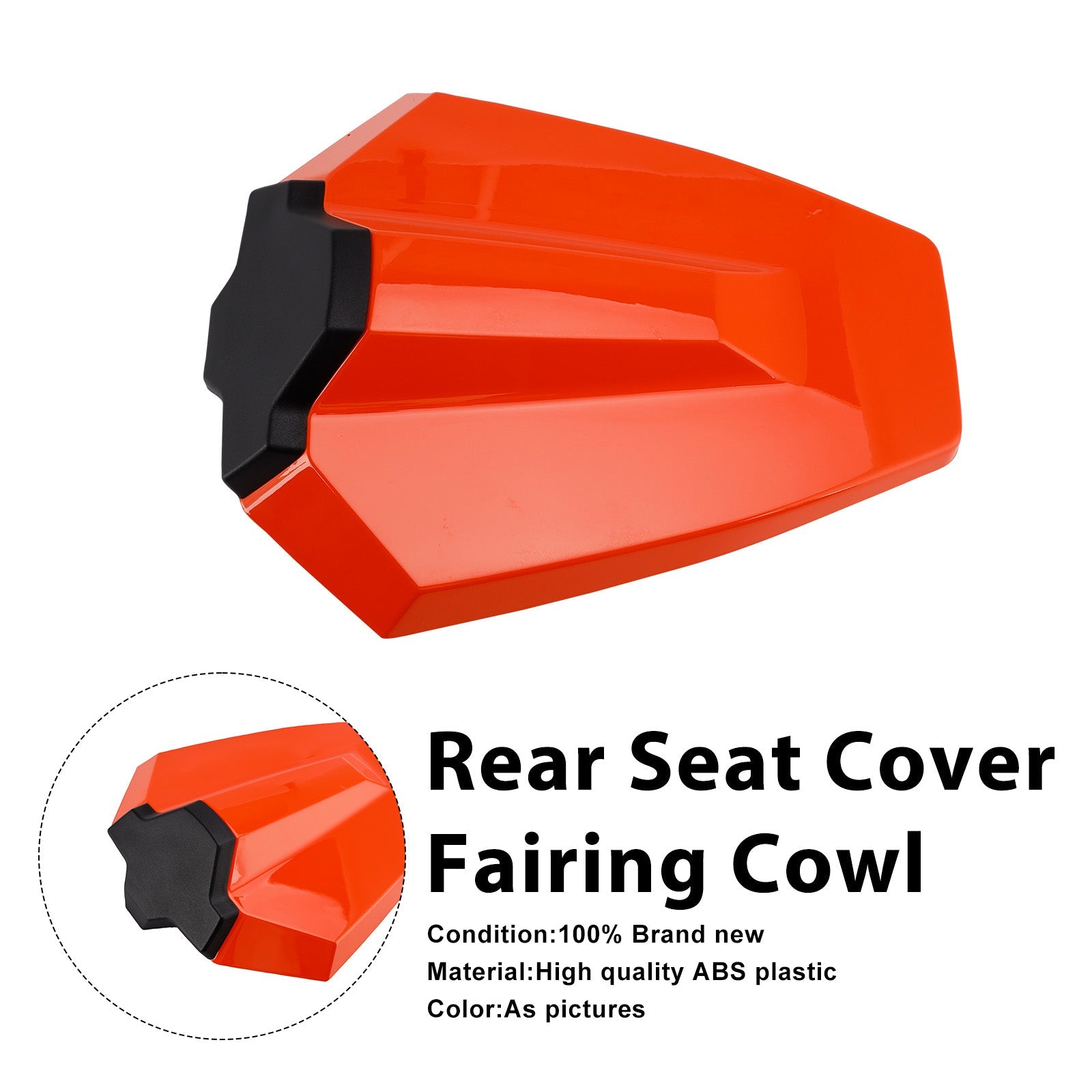 2024-2025 For Duke 990 Rear Pillion Seat Cover Fairing Cowl