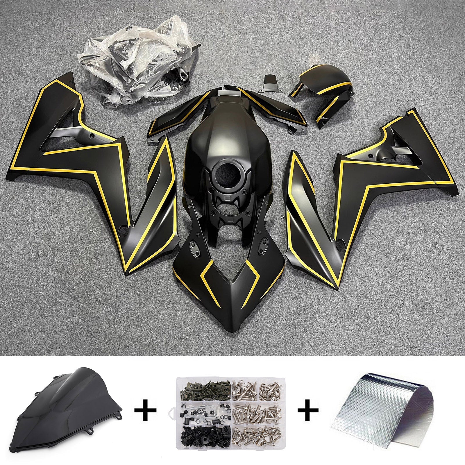 Injection Fairing Kit Bodywork Plastic ABS For Honda CBR650R 2024-2026