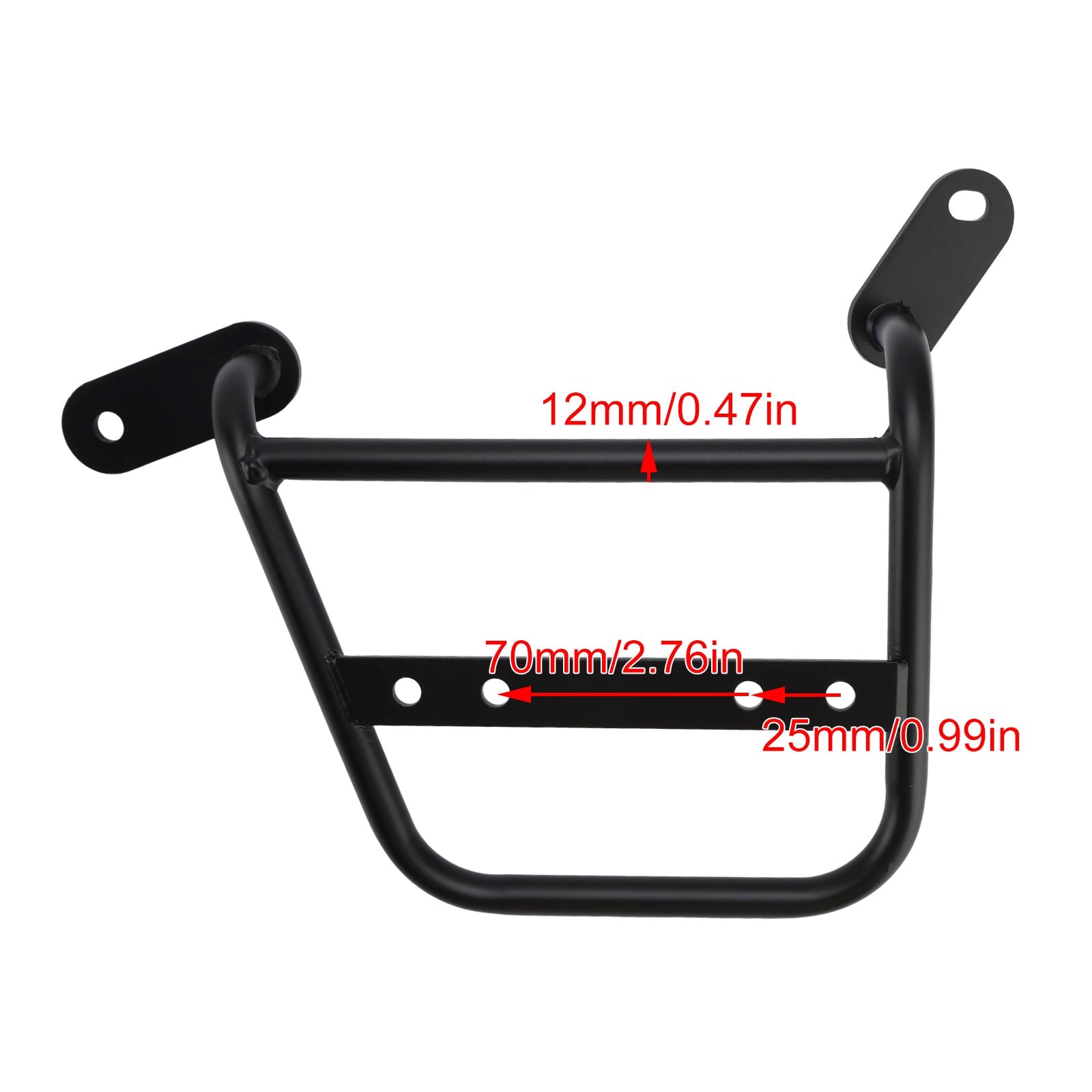 2022-2025 HONDA GB350S Saddlebag Support Mounting Bracket Racks