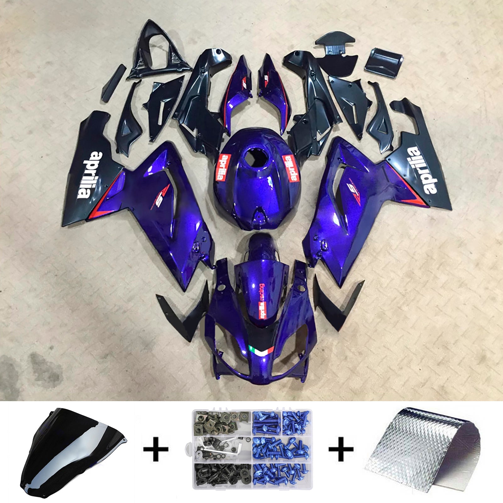2006-2011 Aprilia RS125 Injection Fairing Kit Bodywork Plastic ABS