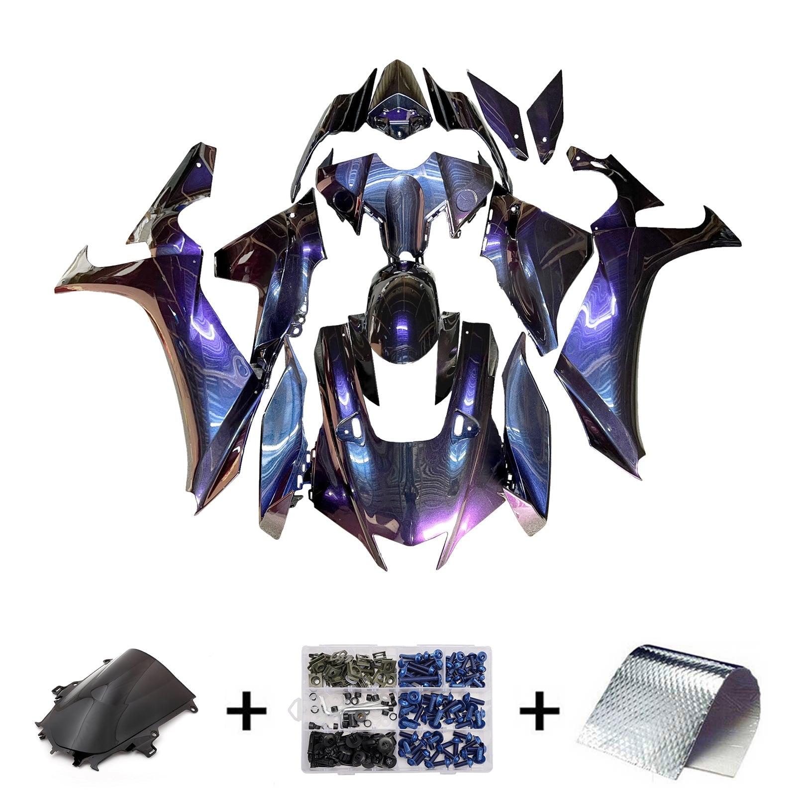 Injection Fairing Kit Bodywork Plastic ABS fit For Yamaha YZF-R1 2020-2026