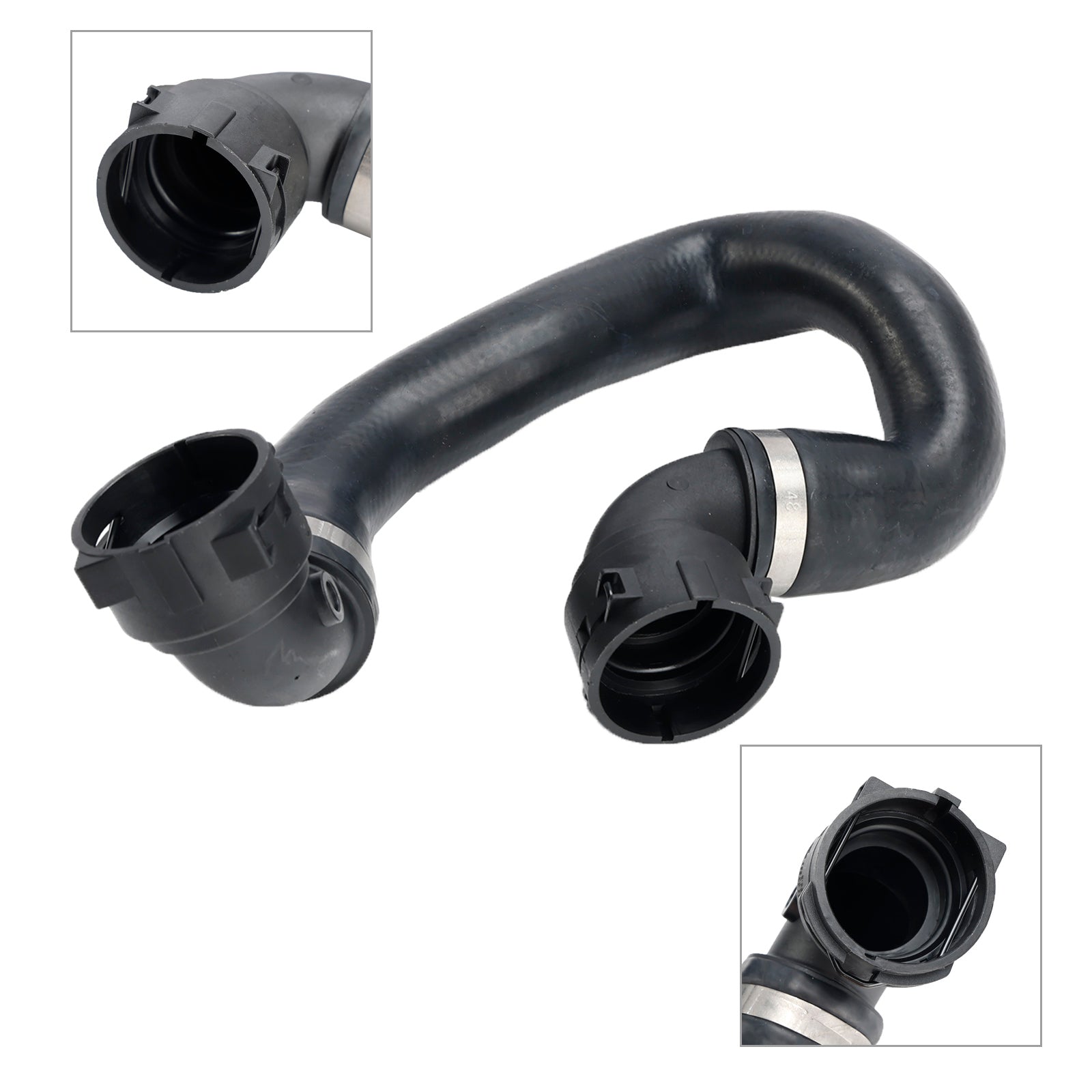2008-2010 BMW 135i 6PCS Radiator Coolant Water Hose Pipe Kit 17128634285