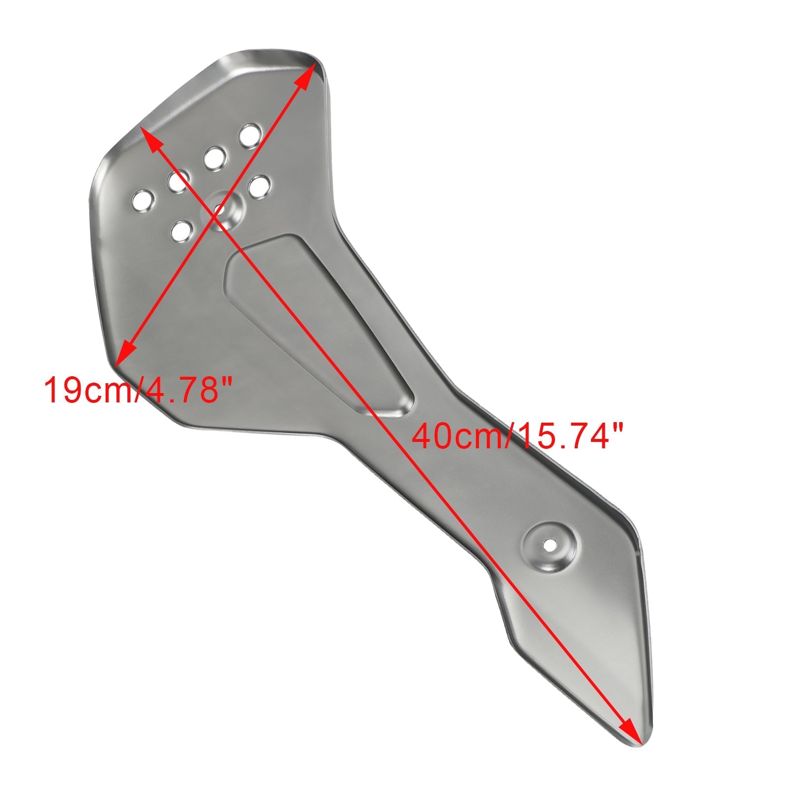 2021 Trident 660 Lower Engine Belly Protection Plates Side Fairing Generic