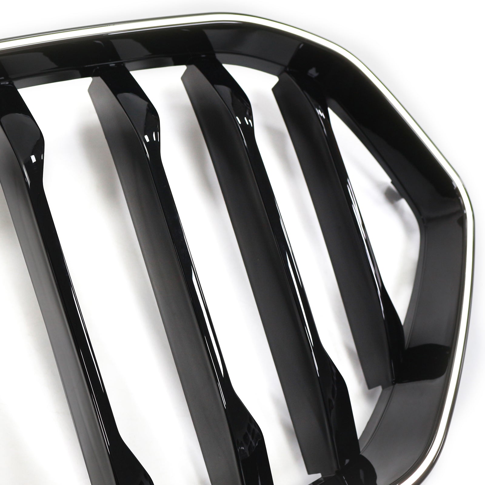2020-2022 BMW X6 G06 M50i W/Camera Hole Black Front Bumper Grille Grill