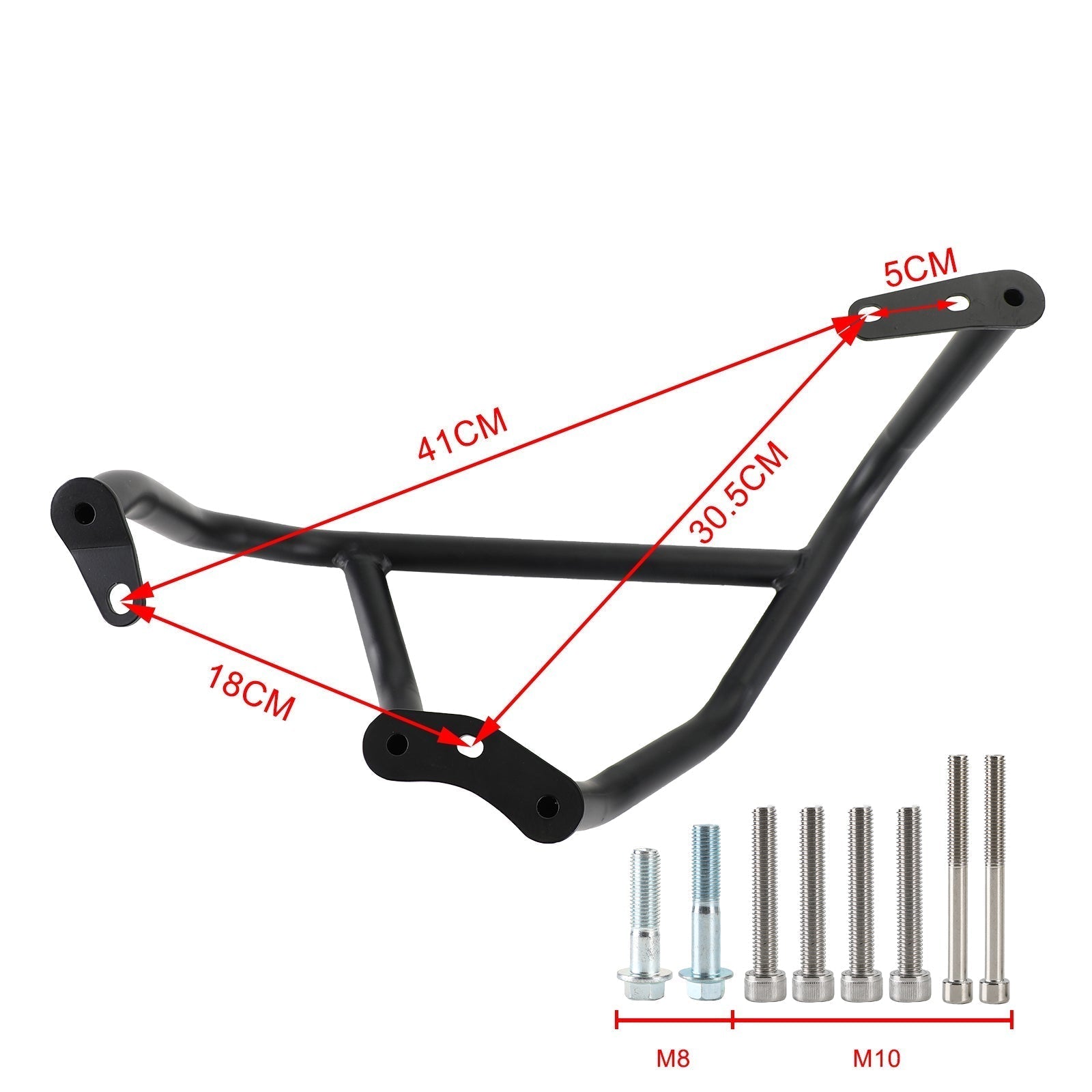 Engine Guards Frame Crash Bars Black Fit For Honda Goldwing Gl1800 F6C 18-20 19