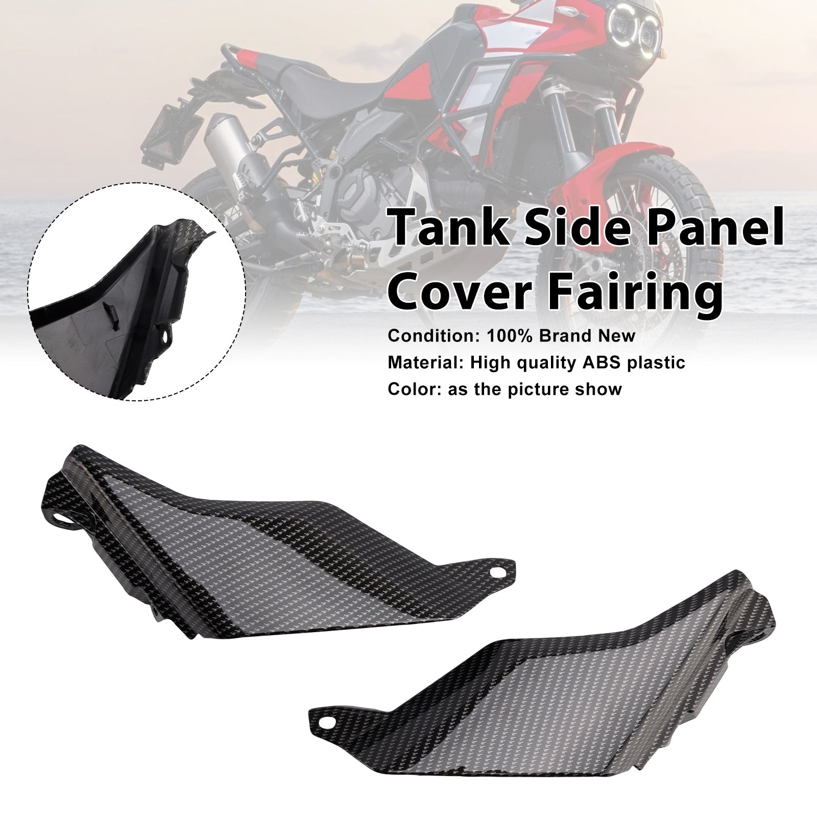 Tank Side Cover Panel Fairing Cowl For Yamaha Tenere 700 2025-2026