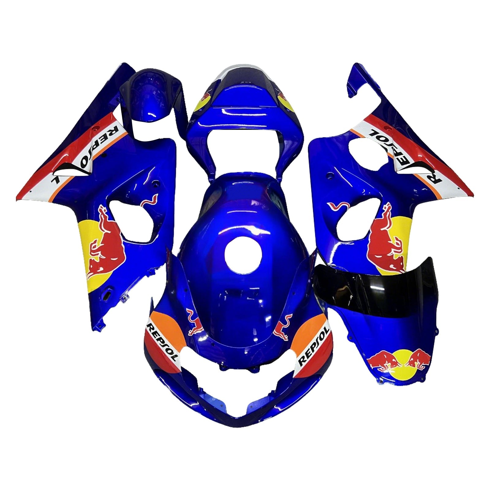 Injection Fairing Kit Bodywork Plastic ABS For Suzuki GSXR1000 2000-2002 K1 K2