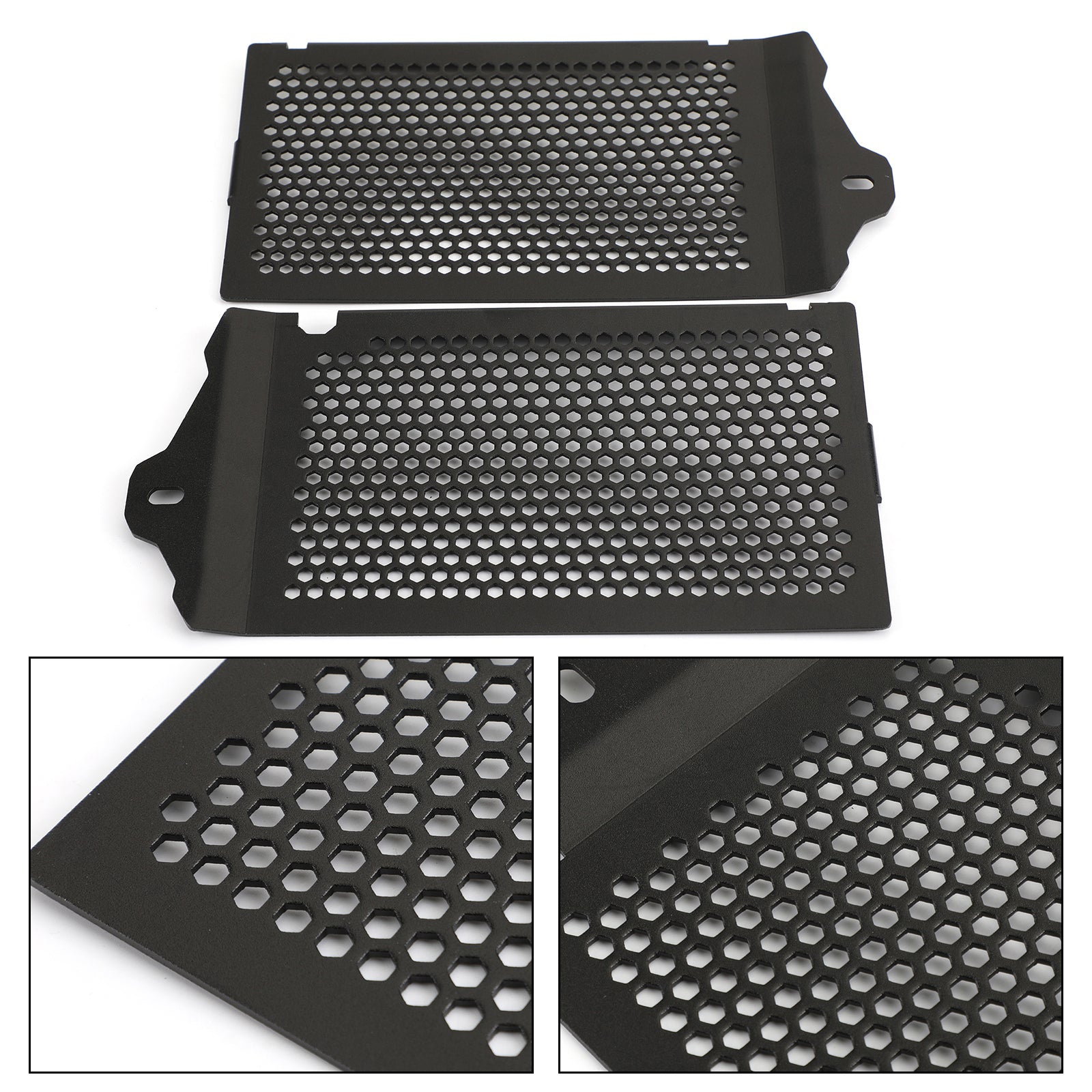 Pair Black Aluminum Radiator Guard for BMW R1200GS LC/Adventure 2013-2019 Generic