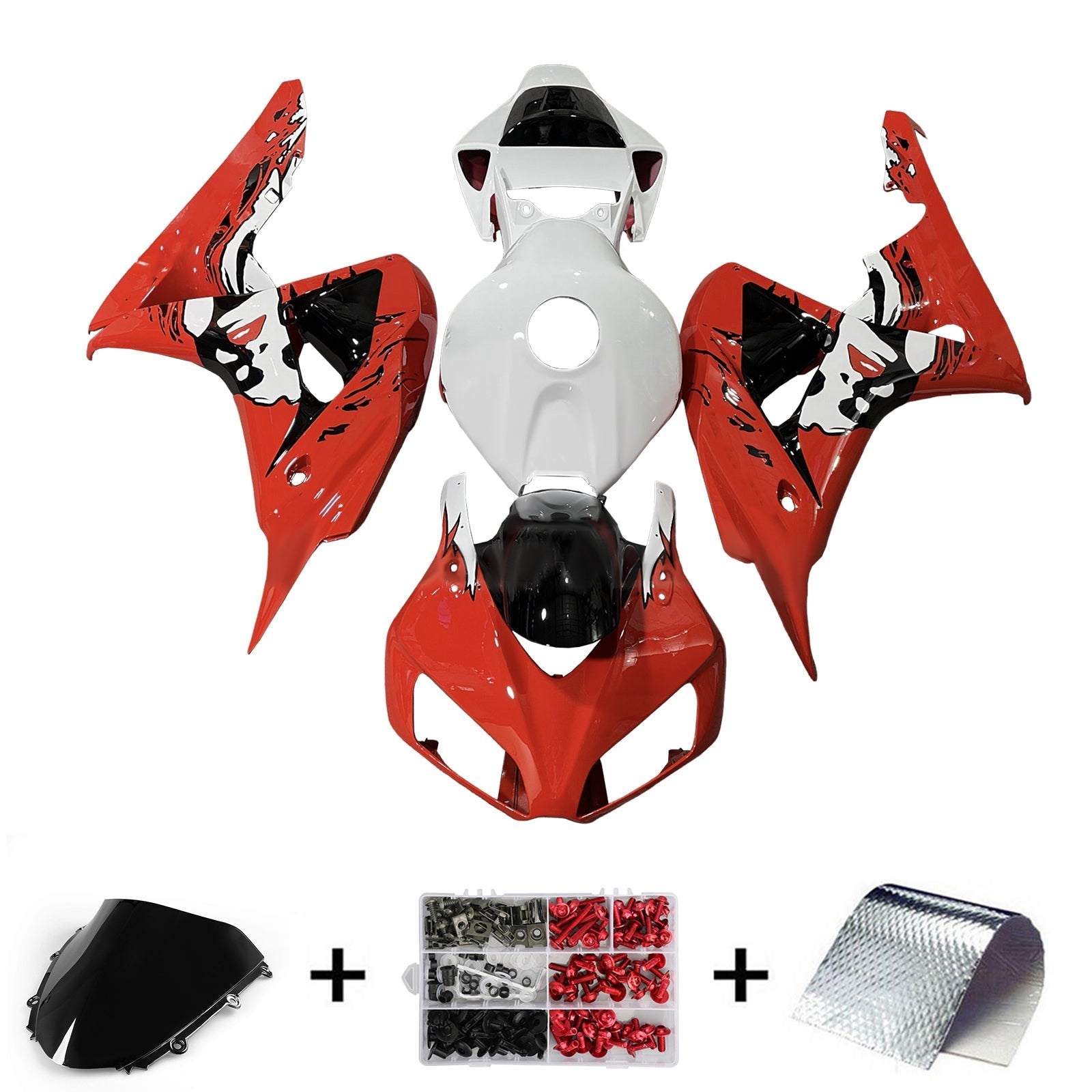 Injection Fairing Kit Bodywork Plastic ABS For Honda CBR1000RR 2006-2007