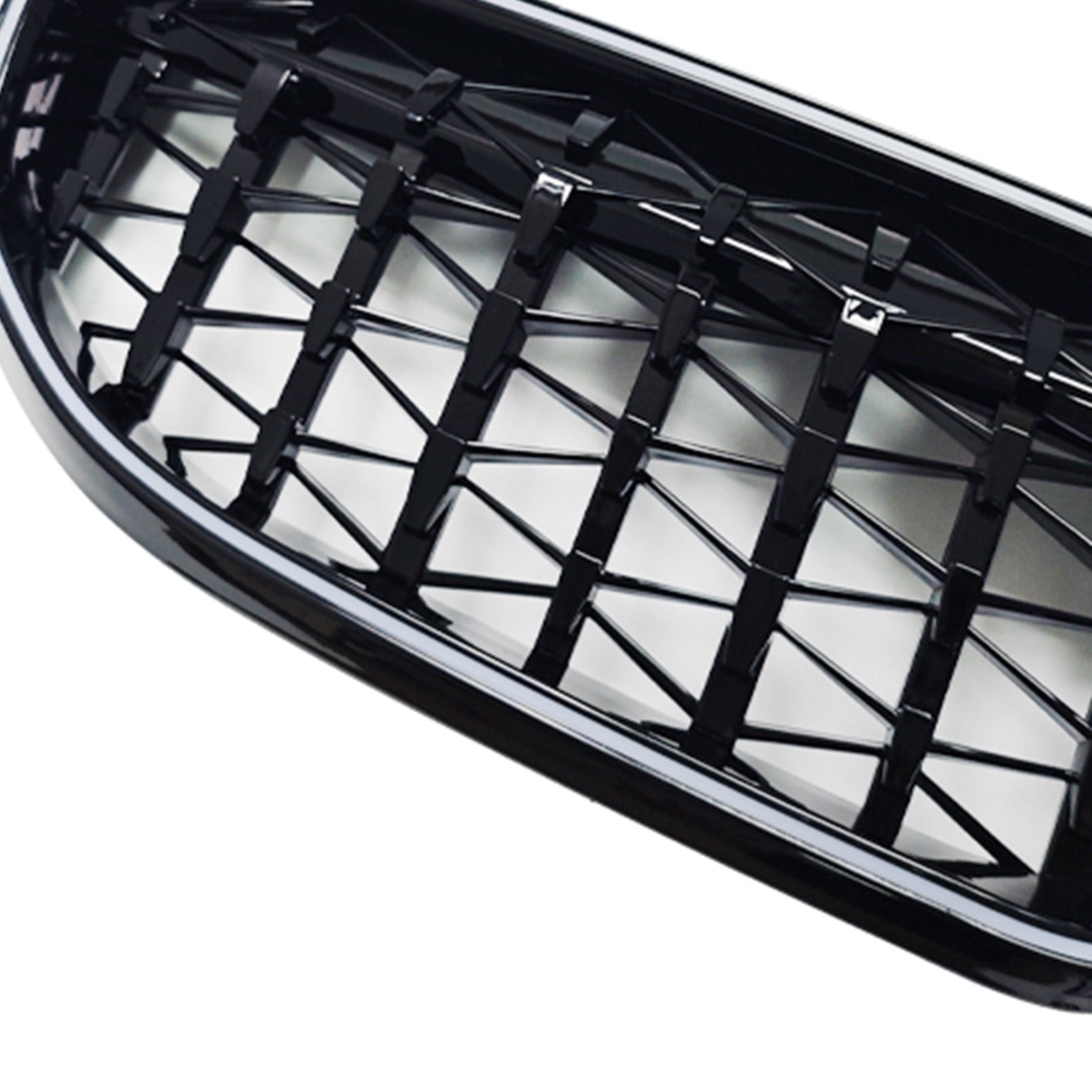 2019-2022 Fit BMW 3 Series G20 Diamond Kidney Grille Grill 51138072085 Black