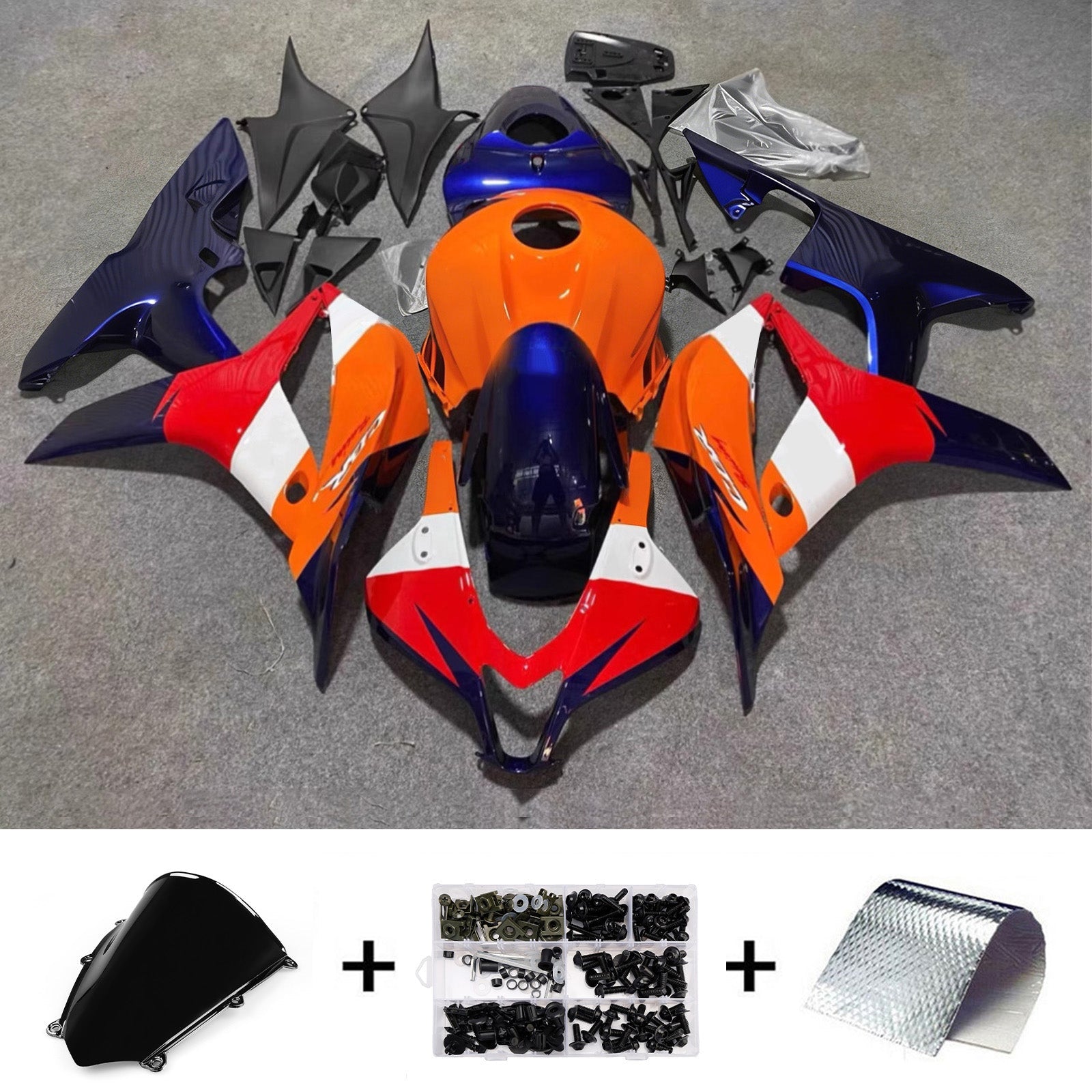 Injection Fairing Kit Bodywork Plastic ABS For Honda CBR600RR 2009-2012 F5
