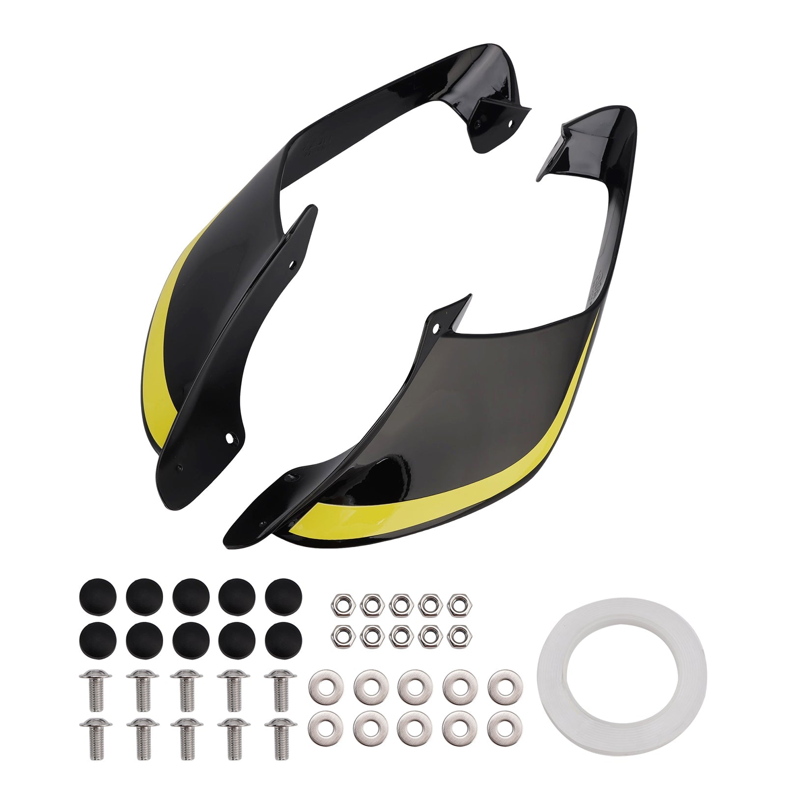 2021-2024 Yamaha YZF R1 R1M Front Side Winglets Wings Spoiler Fairing