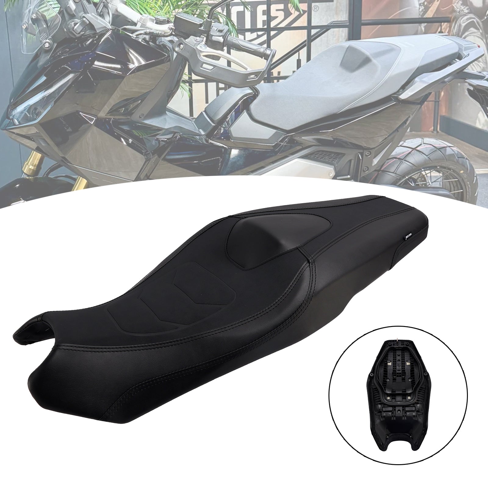 2025 For Honda X-Adv 750 Forza Yellow Front Raider Seat Driver Cushion Pu Fit Yellow