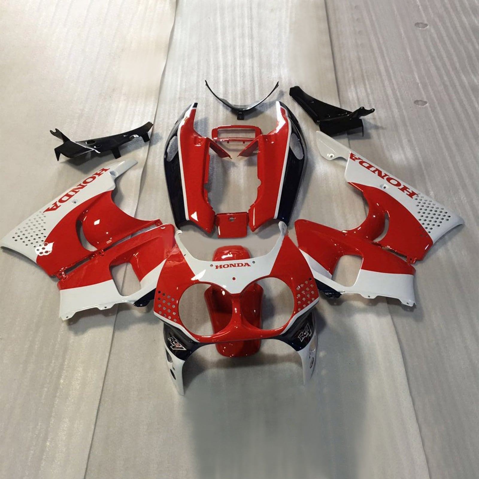 1992-1993 Honda CBR900RR 893 Amotopart Injection Fairing Kit Bodywork Plastic ABS #105