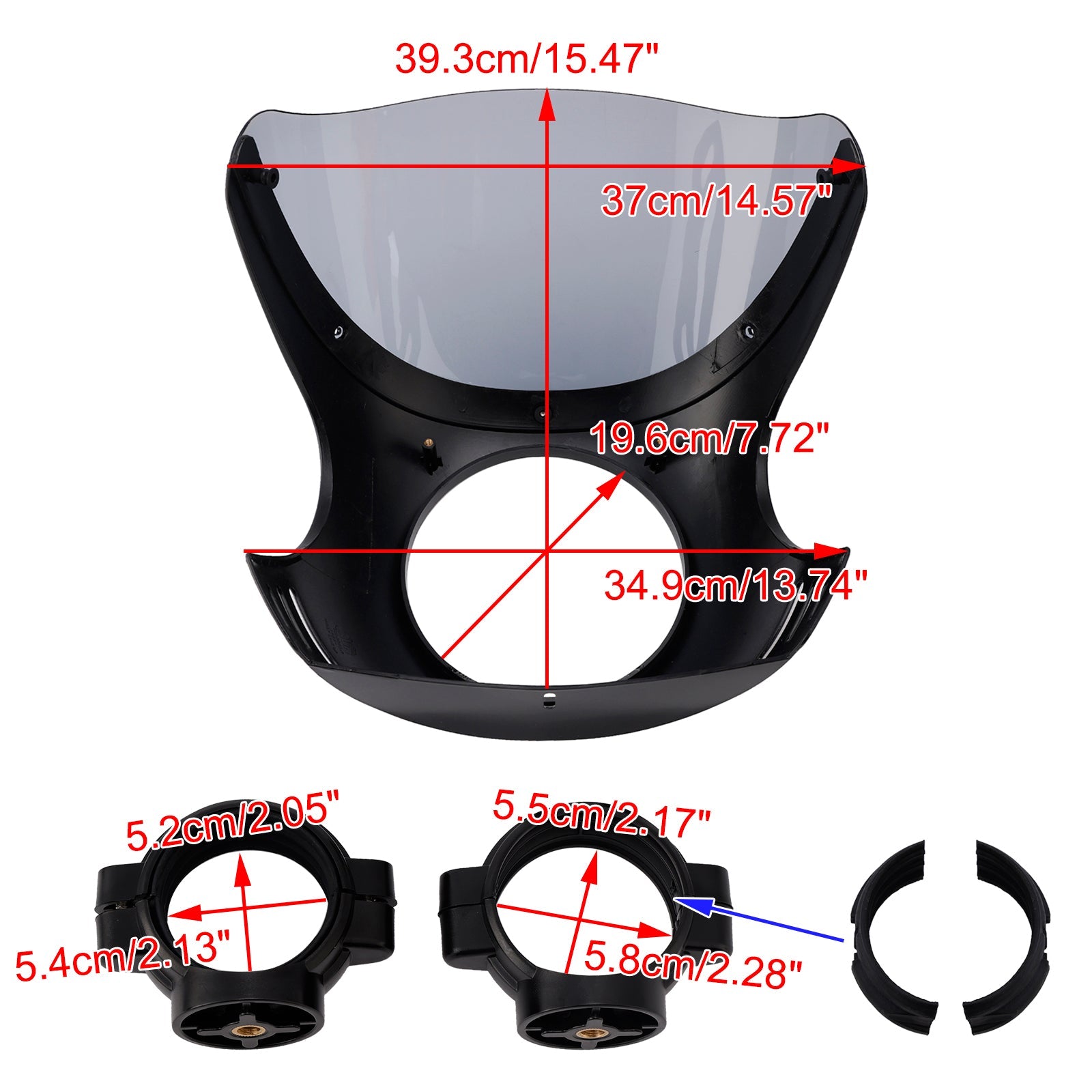 2014-2024 for BMW R NINE T Windshield WindScreen