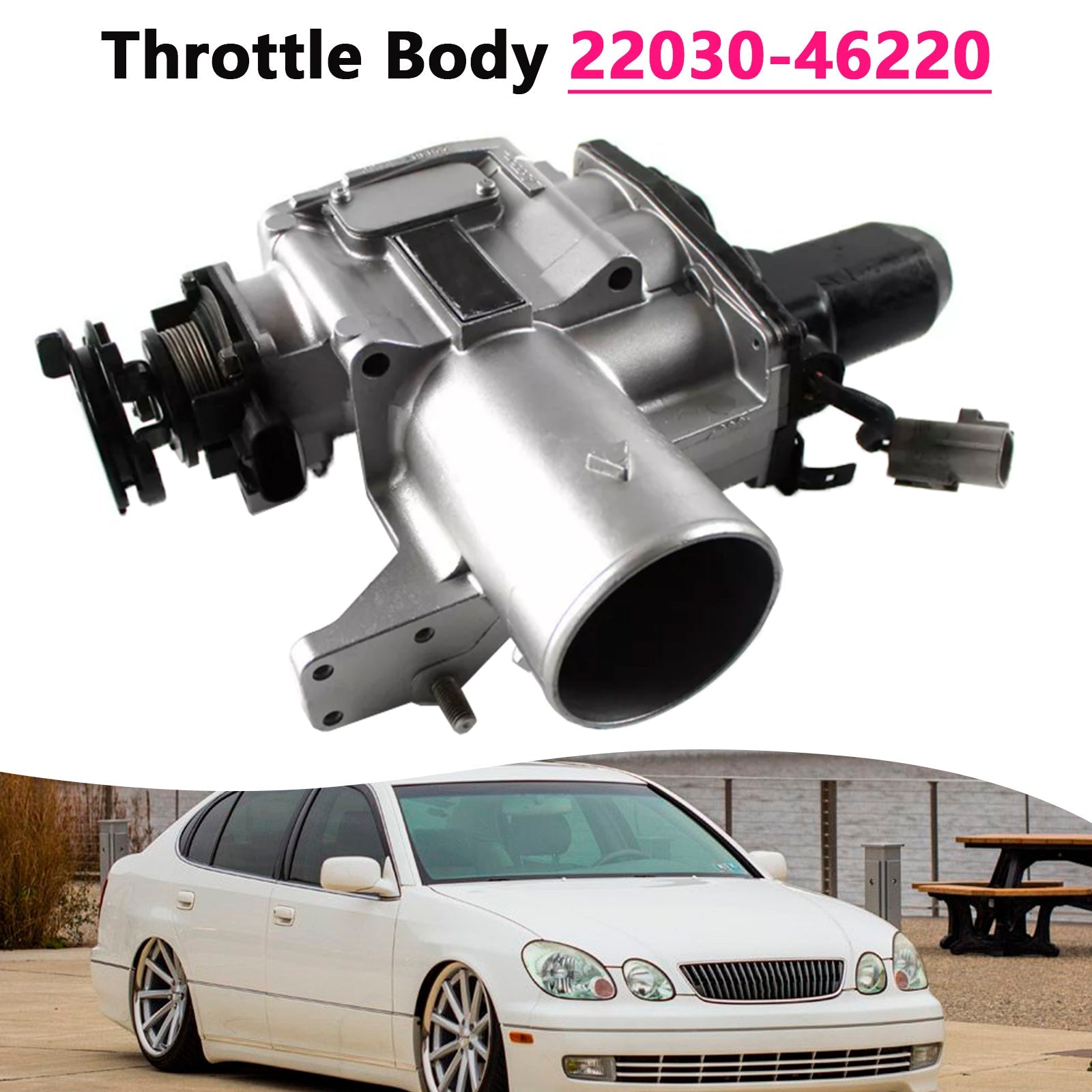 2001-2005 Lexus GS300 IS300 SC300 3.0L Throttle Body Assembly 22030-46220 22030-46210