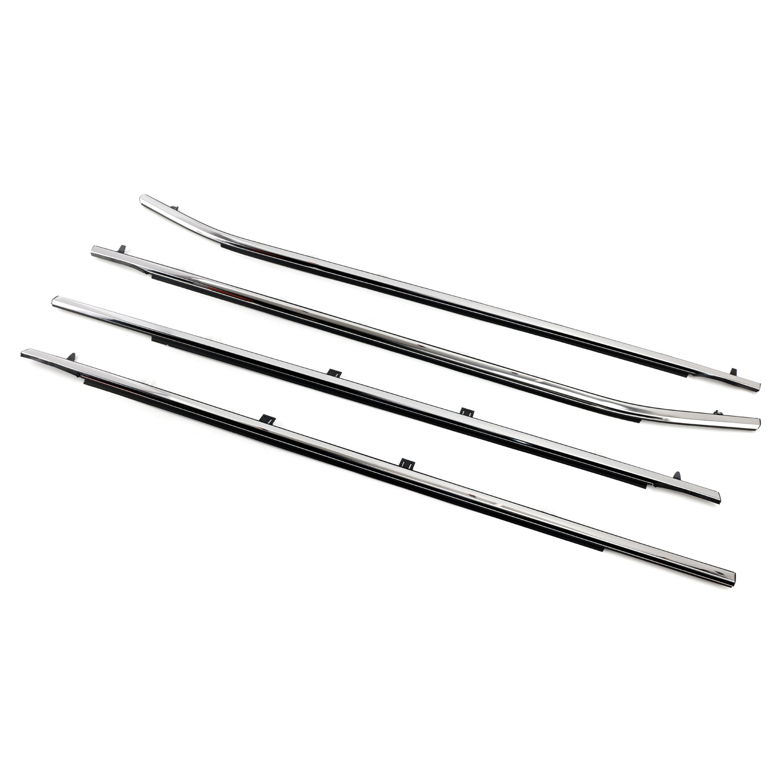 2011-2017 For Odyssey 4PCS Weatherstrips Seal 72410-TK8-A11 Door Belt Molding