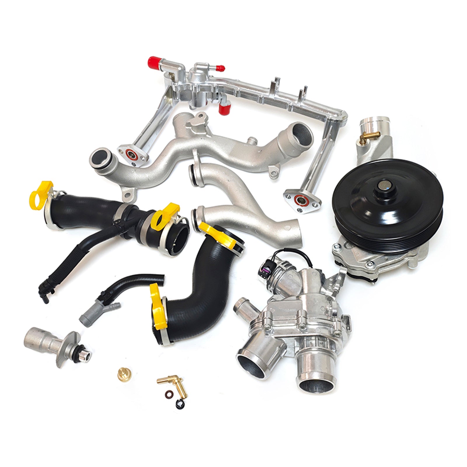 2013-2020 Jaguar XF 3.0L V6 - Gas Cooling System Kit Supercharged Engine LR092992 LR090630