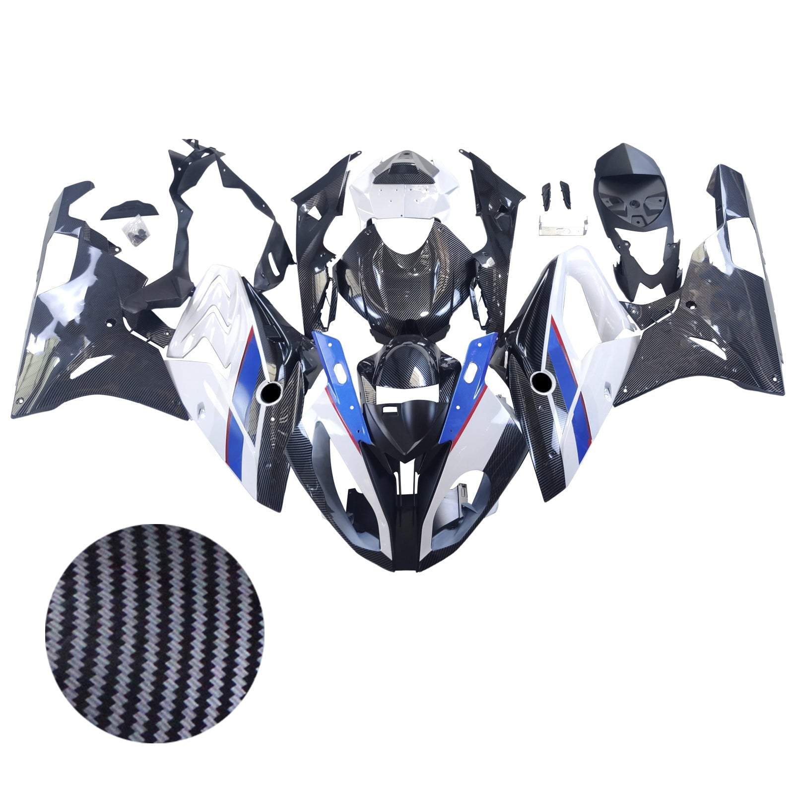 Injection Fairing Kit Bodywork Plastic ABS fit For BMW S1000RR 2015-2016