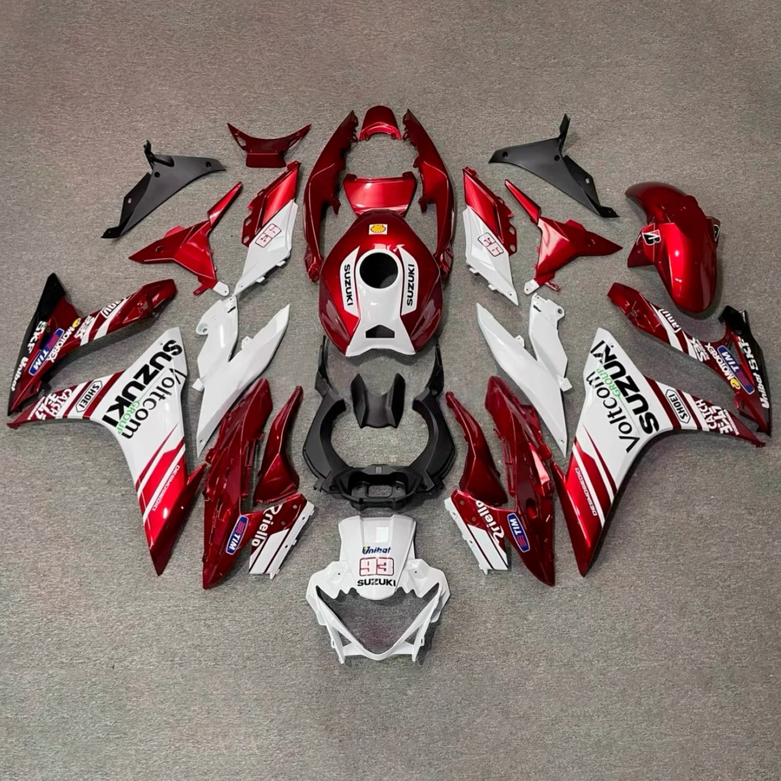 Injection Fairing Kit Bodywork Plastic ABS For Suzuki GSX250R 2017-2020