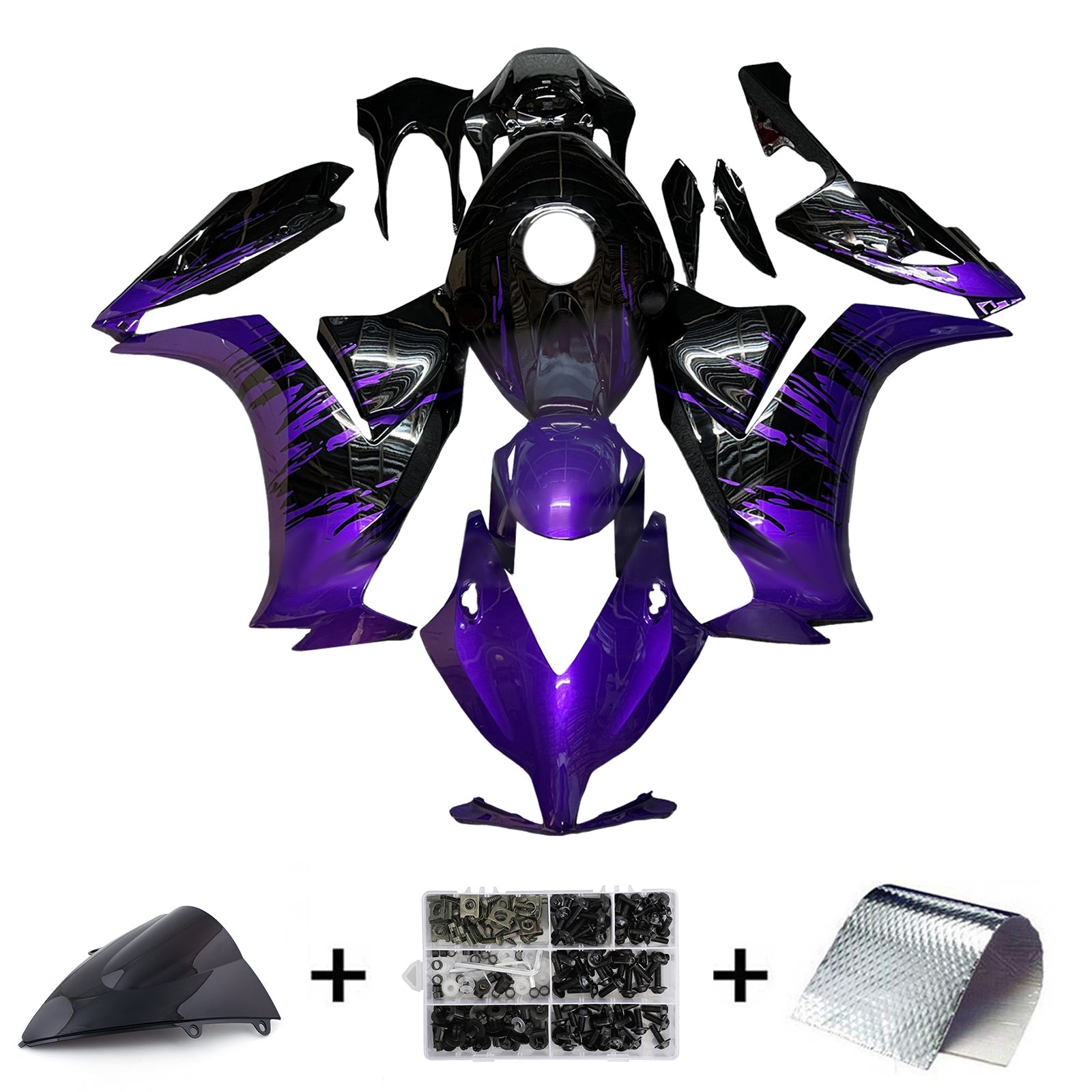 2012-2016 Honda CBR1000RR Injection Fairing Kit Bodywork Plastic ABS