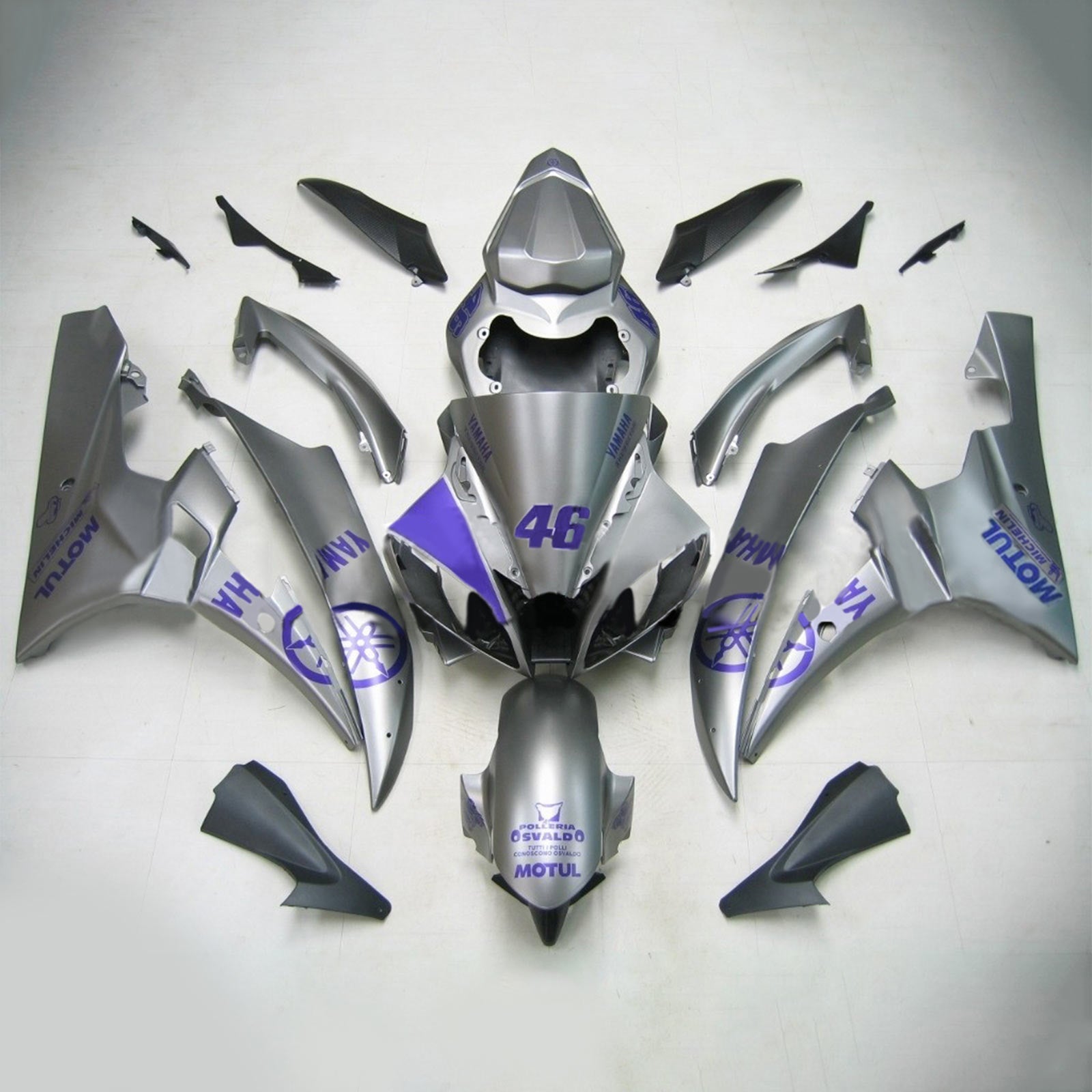 2006-2007 Yamaha YZF 600 R6 Fairing Kit Generic