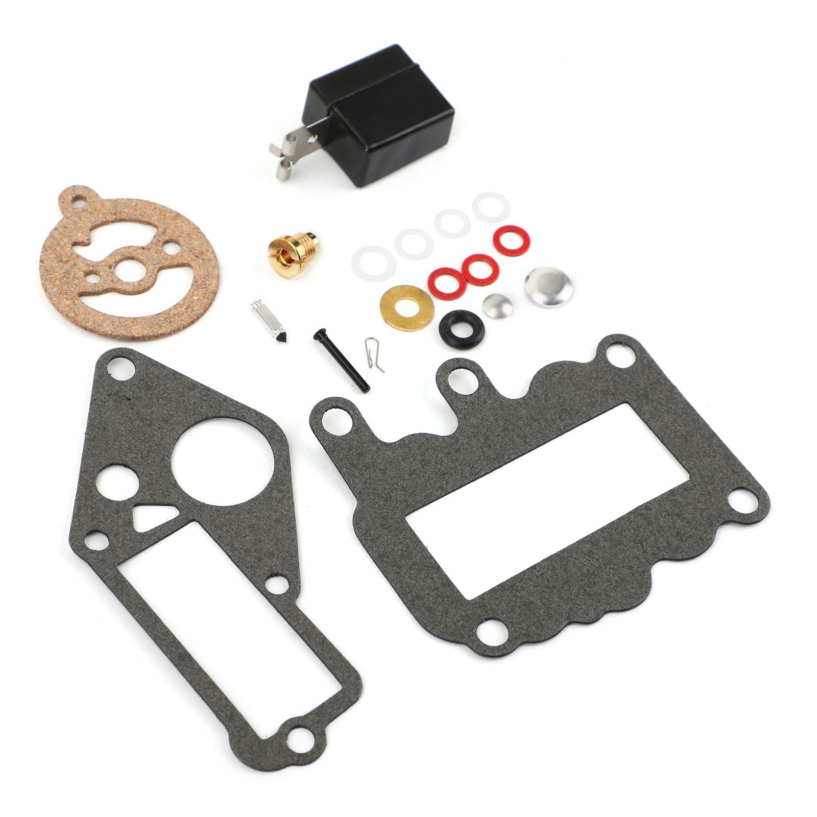 Areyourshop Carburetor Carb Kit Rebuild for Johnson Evinrude 1964-1973 9.5 HP 382048 765630