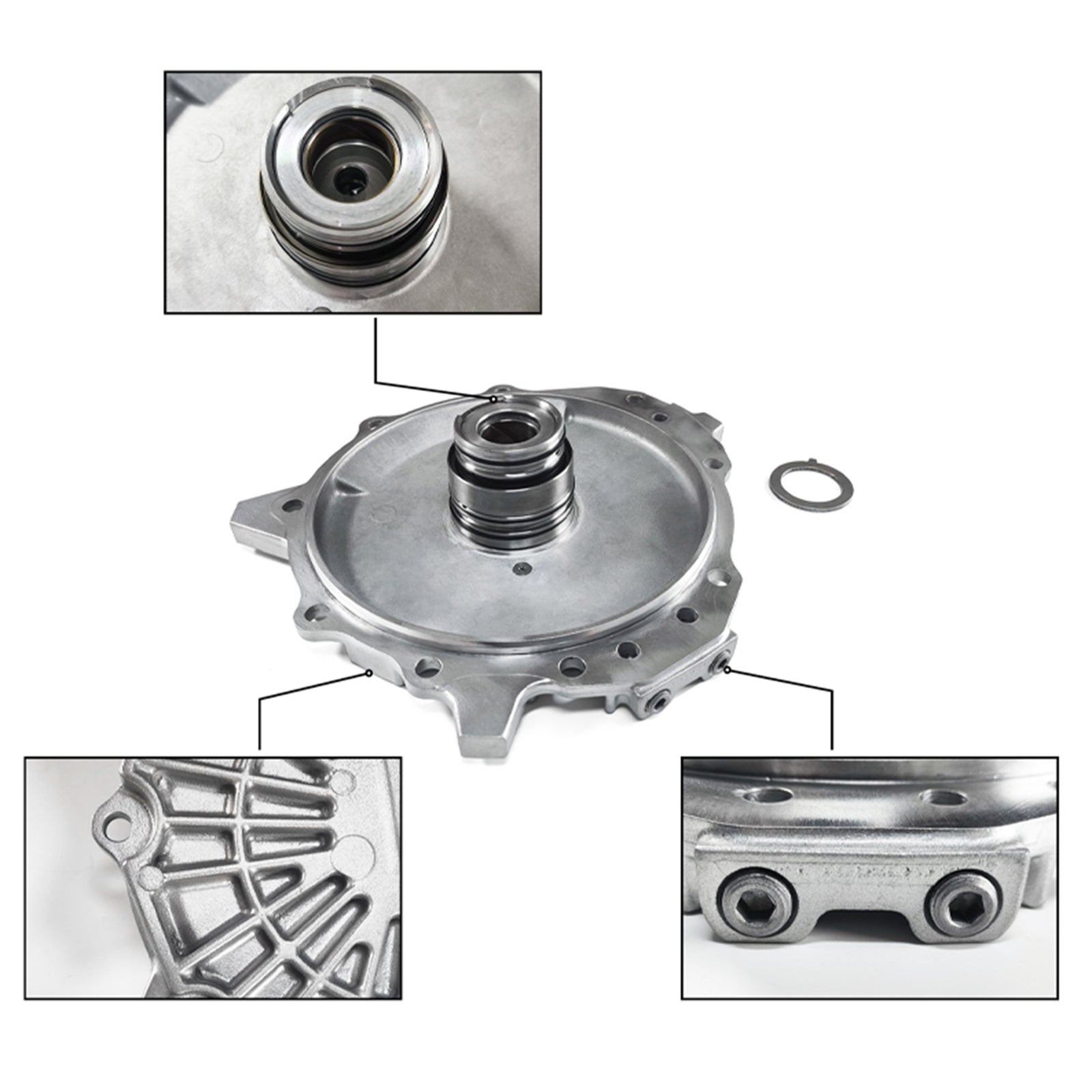 1999-2004 MAZDA PROTéGé 4 SP FWD L4 1.6L 1.8L 2.0L Transmission Rear Cover 4F27E FN4A-EL