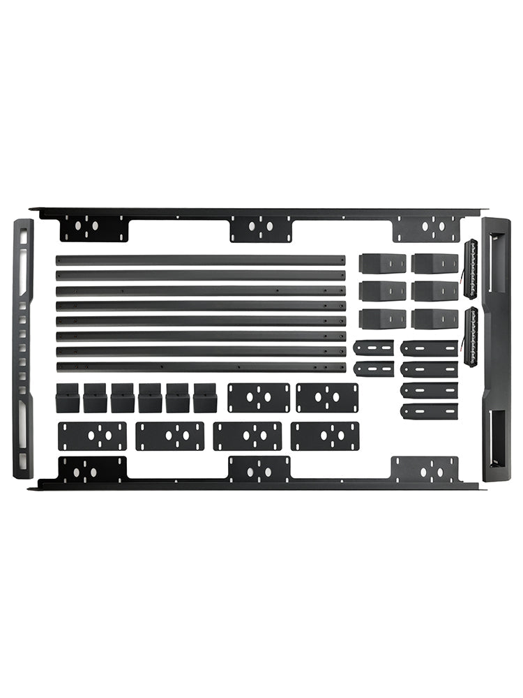 Suzuki Jimny 2019-2023 JB64 JB74 W/ Led Light Aluminium Roof Rack Luggage Rack