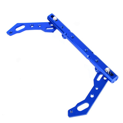 Cnc Adjustable Balance Cross Handle Bar Aluminum Lever Blue Fits For Motor Generic