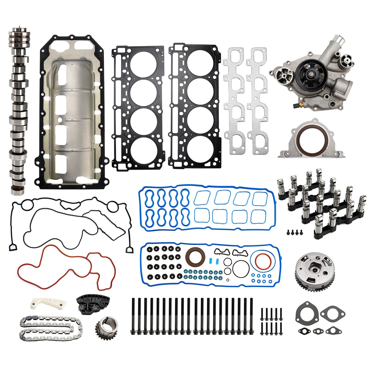 2012 2013 2014 Chrysler 300 6.4L 392ci V8 HEMI 6.4 Hemi MDS Lifters Cam Kit Head Gaskets Bolts 53021726AD 53022340AC
