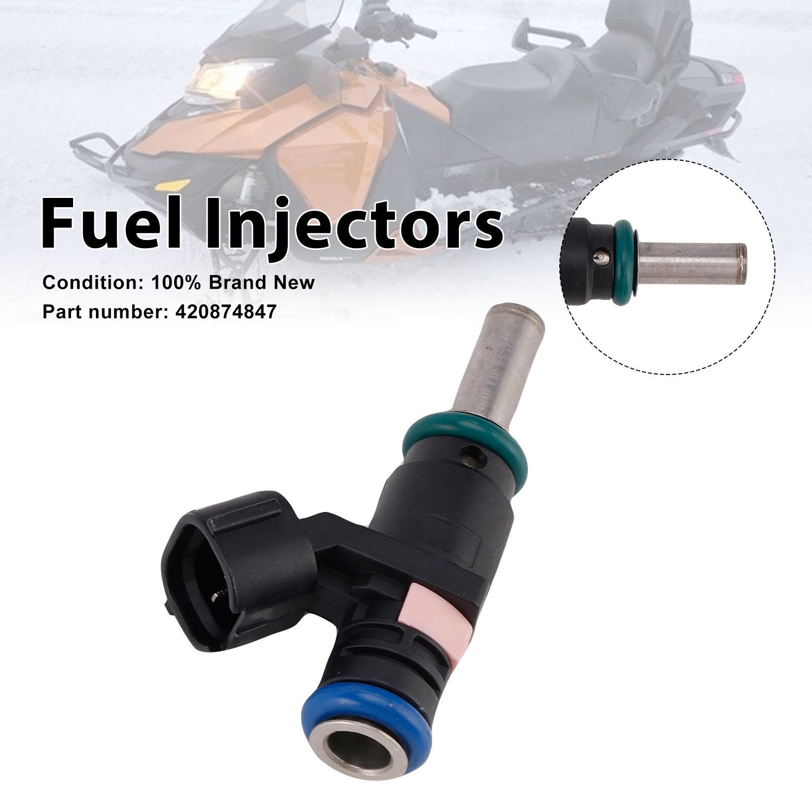 420874847 Fuel Injectors For Ski-Doo Grand Touring 900 LE ACE
