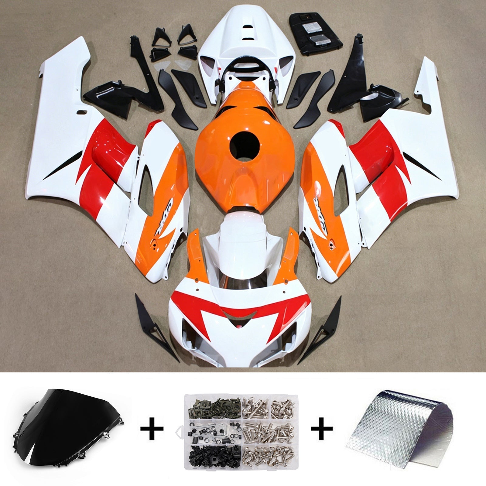 Injection Fairing Kit Bodywork Plastic ABS For Honda CBR1000RR 2004-2005