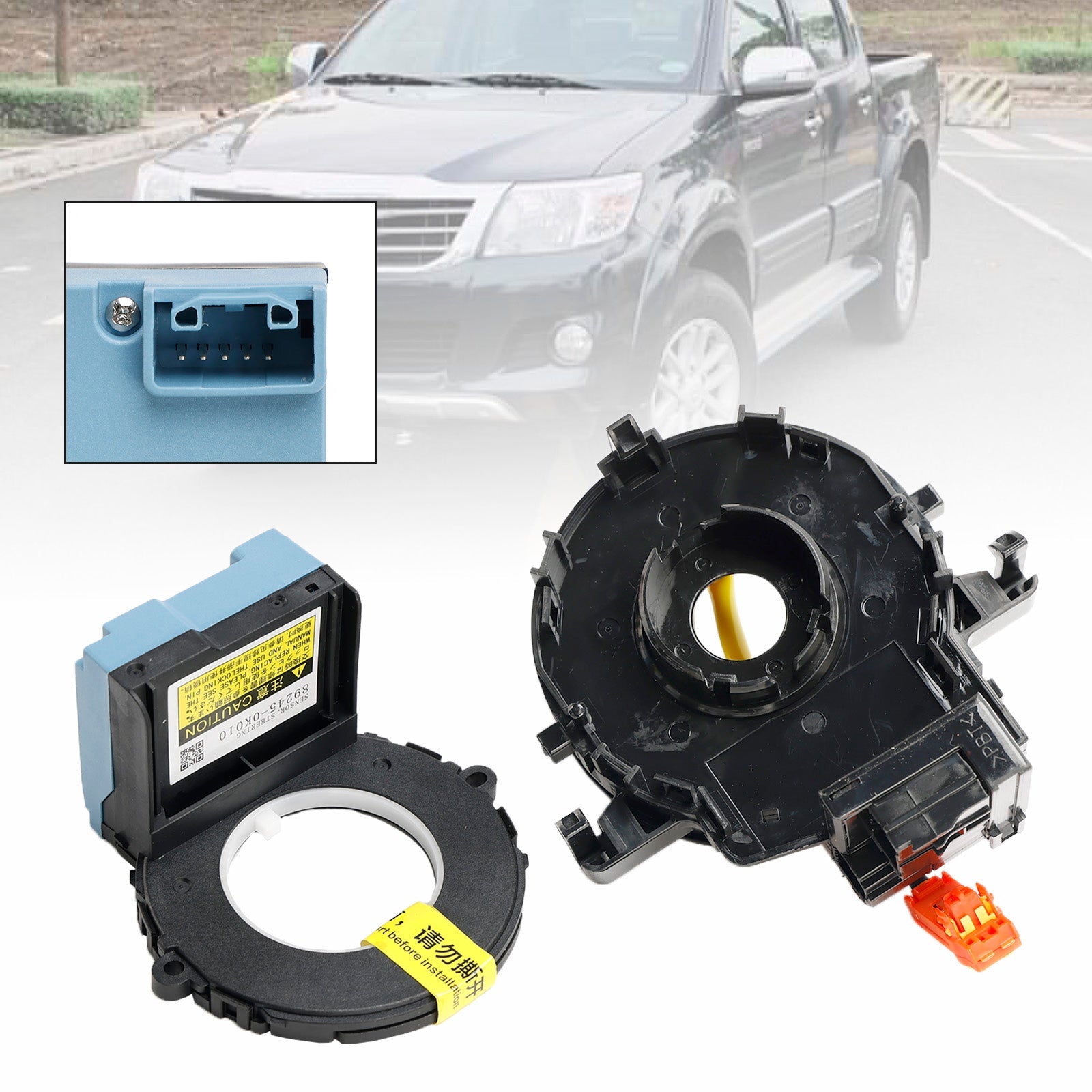 2005-2015 TOYOTA HILUX III GGN15 GGN25 GGN35 KUN16Airbag Clock Spring Squib Steering Angle Sensor 89245-0K010