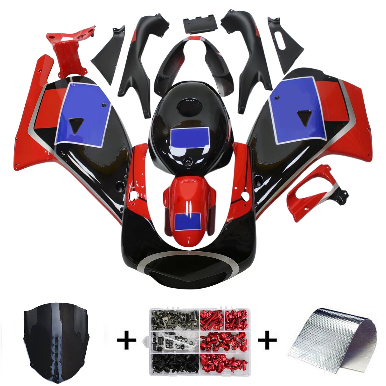 Injection Fairing Kit Bodywork Plastic ABS fit For Aprilia RS125 2000-2005