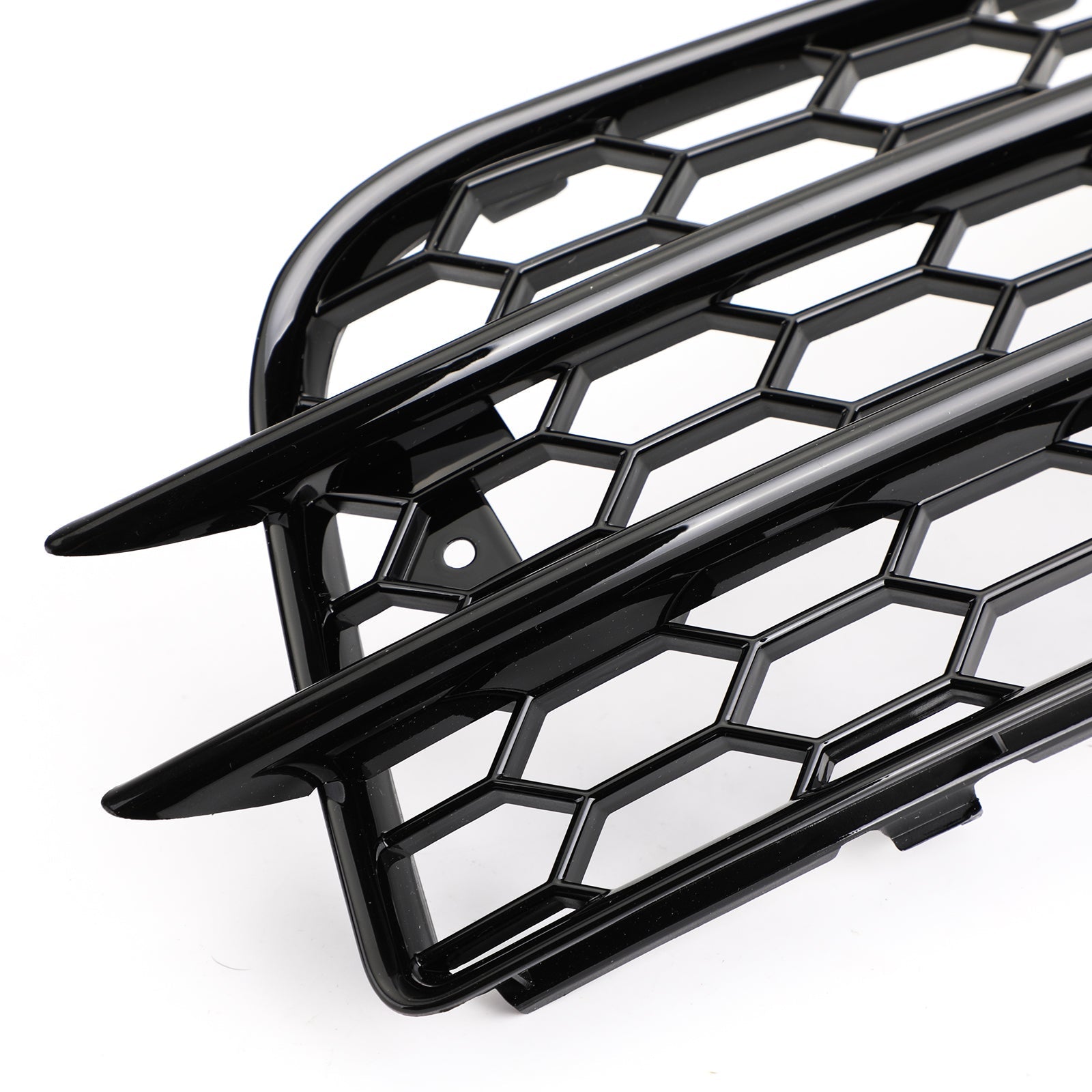 Audi S4 2008-2012 Honeycomb Style Fog Light Grill Replacement Grille Bumper