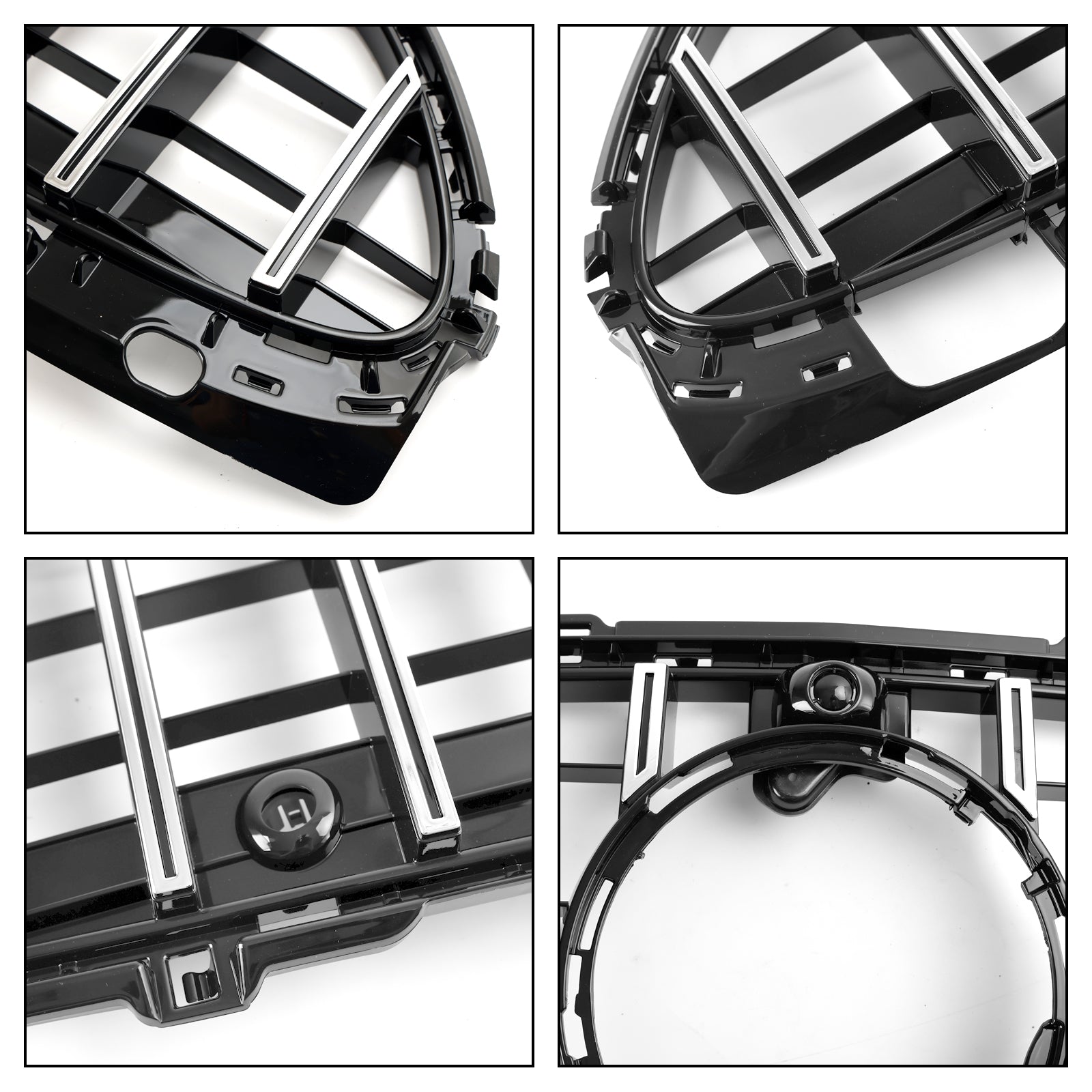 2022-2023 Mercedes Benz W206 GTR Style Front Bumper Grille Grill W/Camera