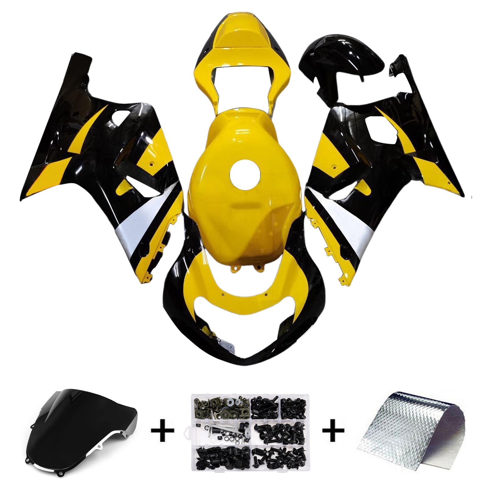 Injection Fairing Kit Bodywork For Suzuki GSXR600 2001-2003 GSXR750 2000-2003 K1
