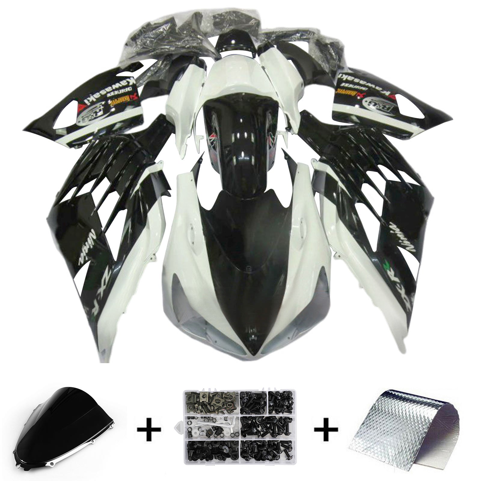 2012-2026 Kawasaki ZX14R Injection Fairing Kit Bodywork Plastic ABS #104