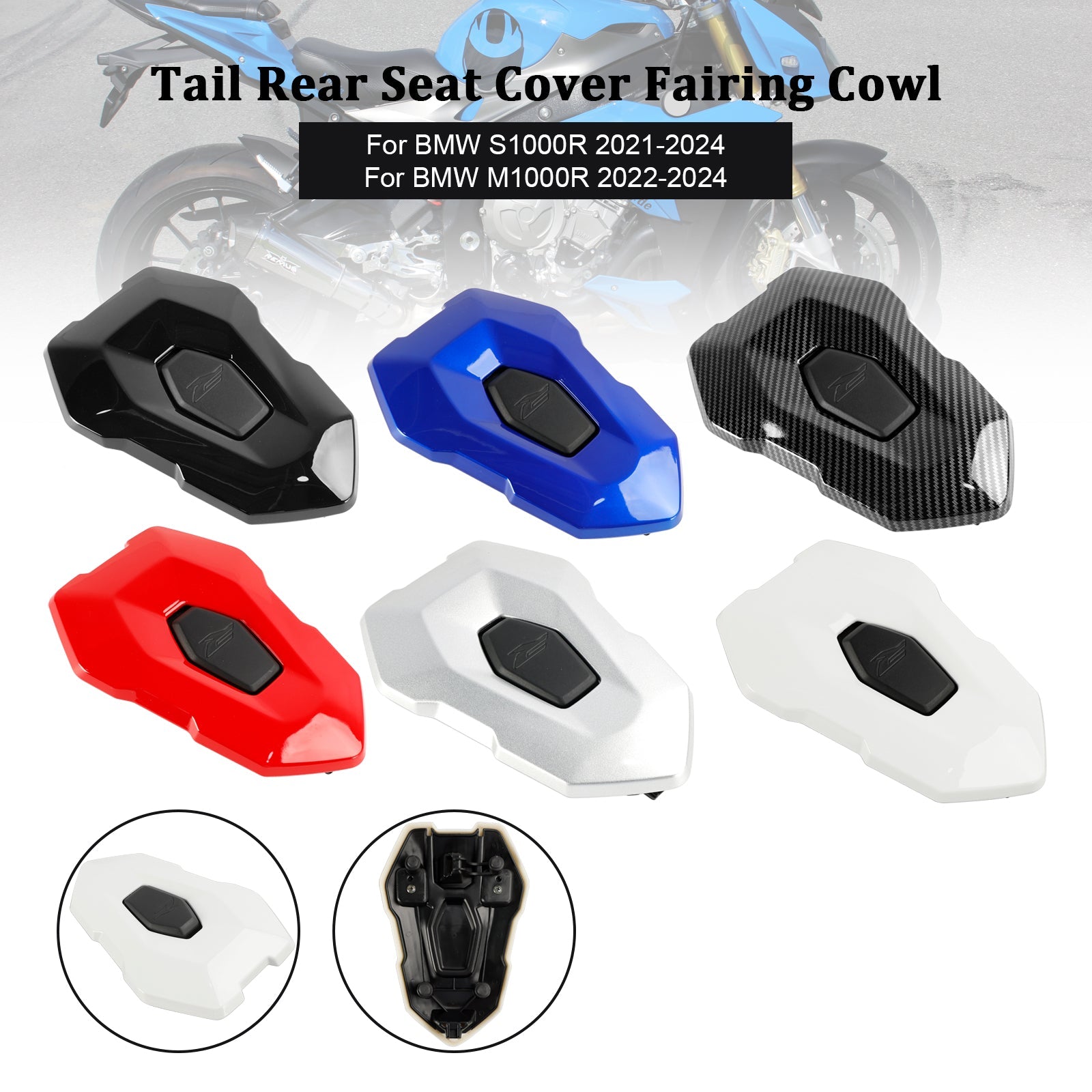 2021-2024 BMW S1000R 23-24 M1000R Tail Rear Seat Cover Fairing Cowl