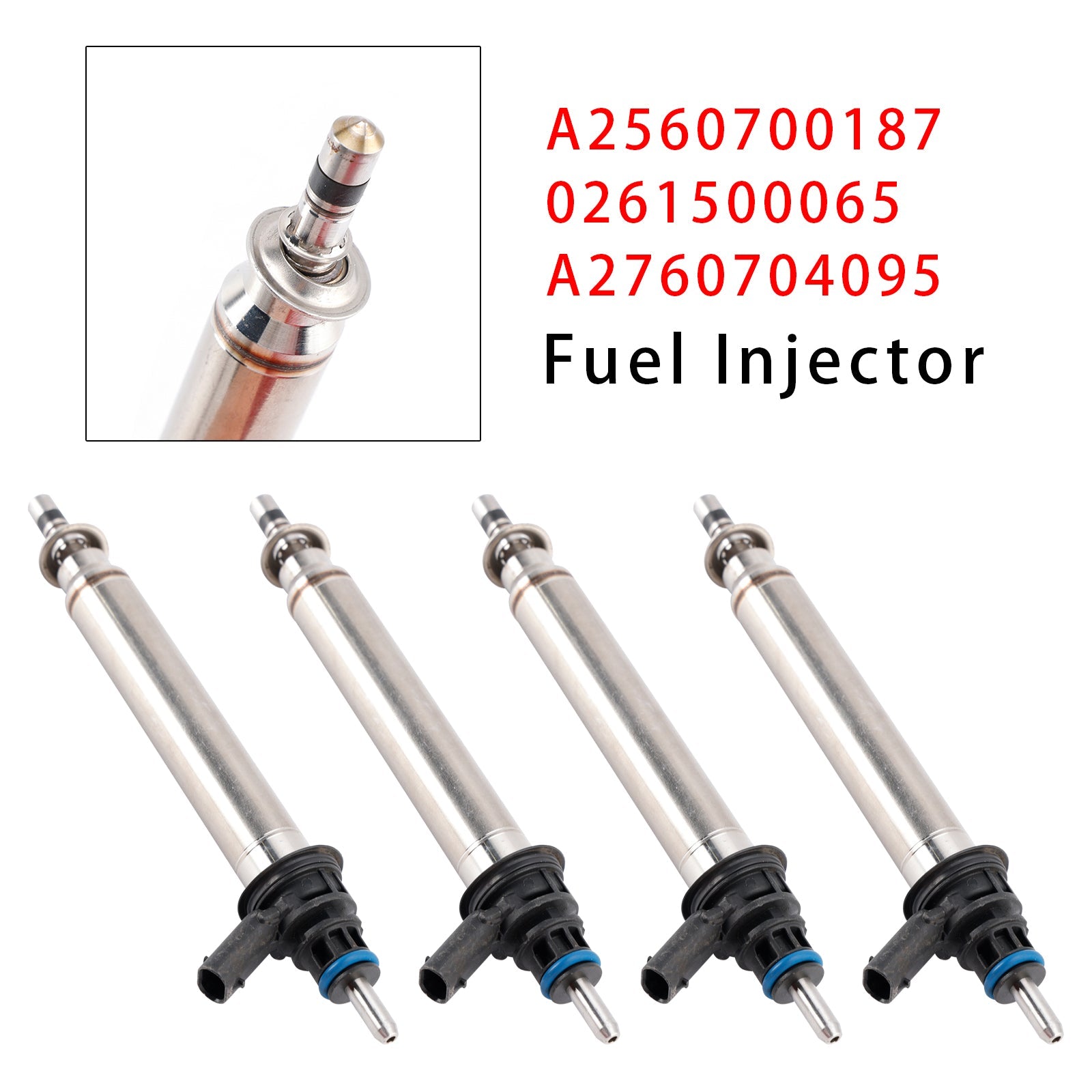 2013-2015 For Mercedes Benz GLK350 4PCS Fuel Injector 0261500804