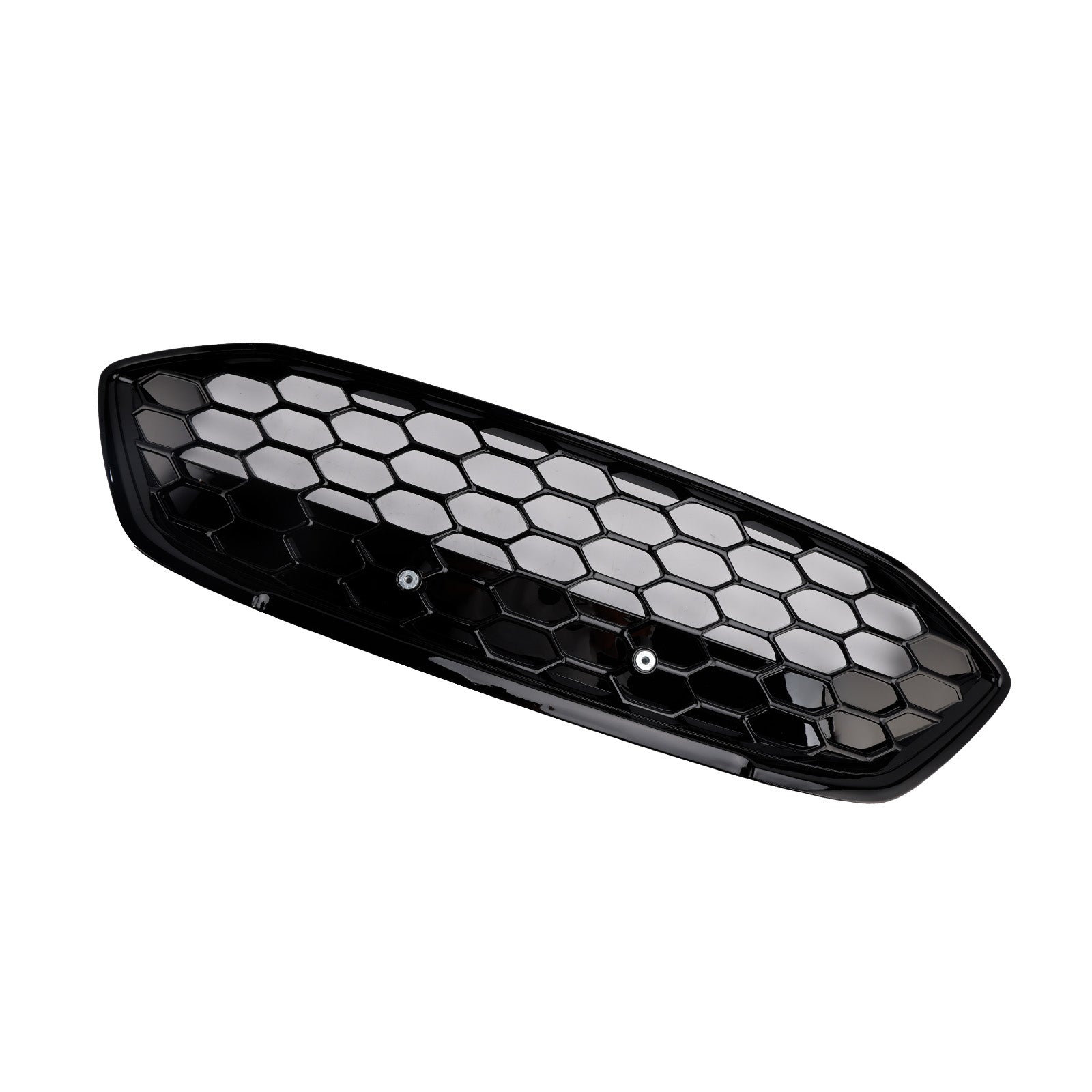 2018-2021 Ford Focus MK4 ST Style Gloss Black Mesh Front Bumper Grill