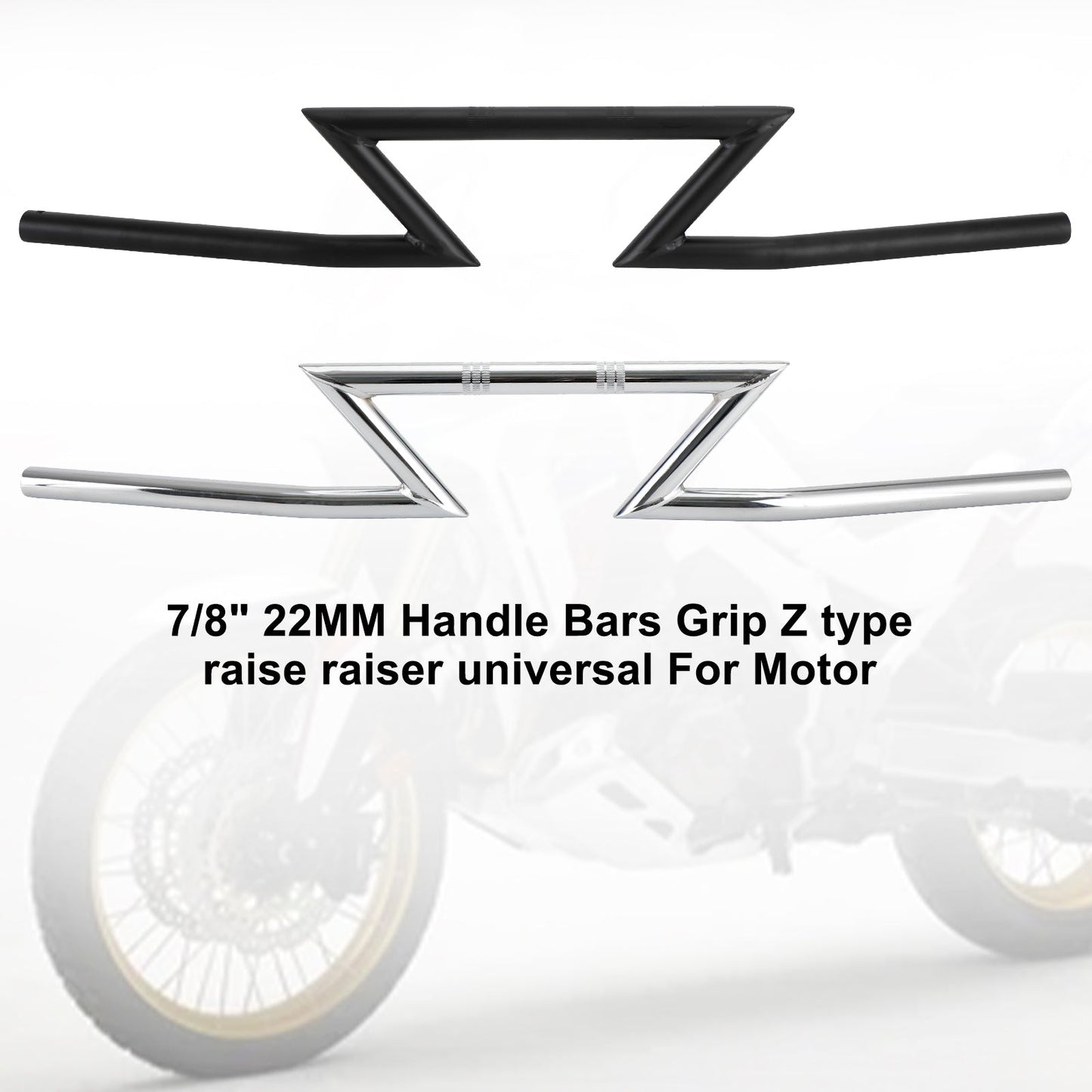 Touring Street Glide Universal 7/8" 22mm Motorcycle Drag Bars Handlebar