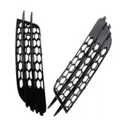 2012-2015 Audi A4 C7 Front Bumper Honeycomb Fog Grille Cover Black