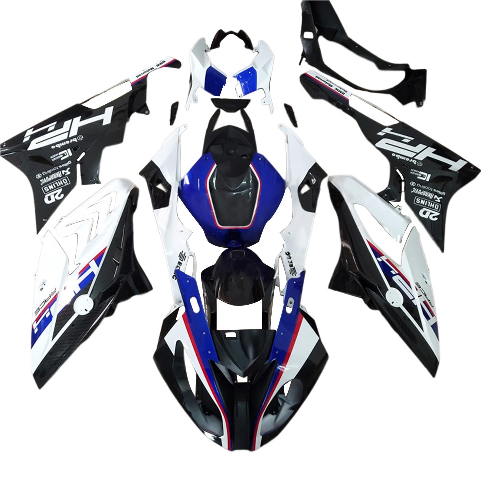 2015-2016 BMW S1000RR Fairing Kit Bodywork Plastic ABS