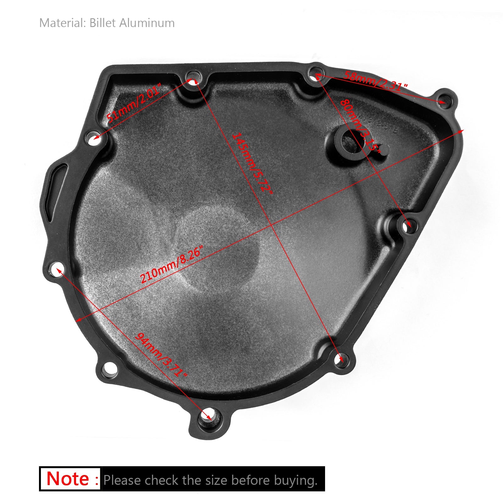 Suzuki GSX400 Inazuma GK7BA GSF600 BANDIT GSX600F Left Stator Engine Cover Crankcase Generic