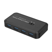 USB3.0 Switcher 2-Input 4-Output Printer Sharing Device Dual Computers Share